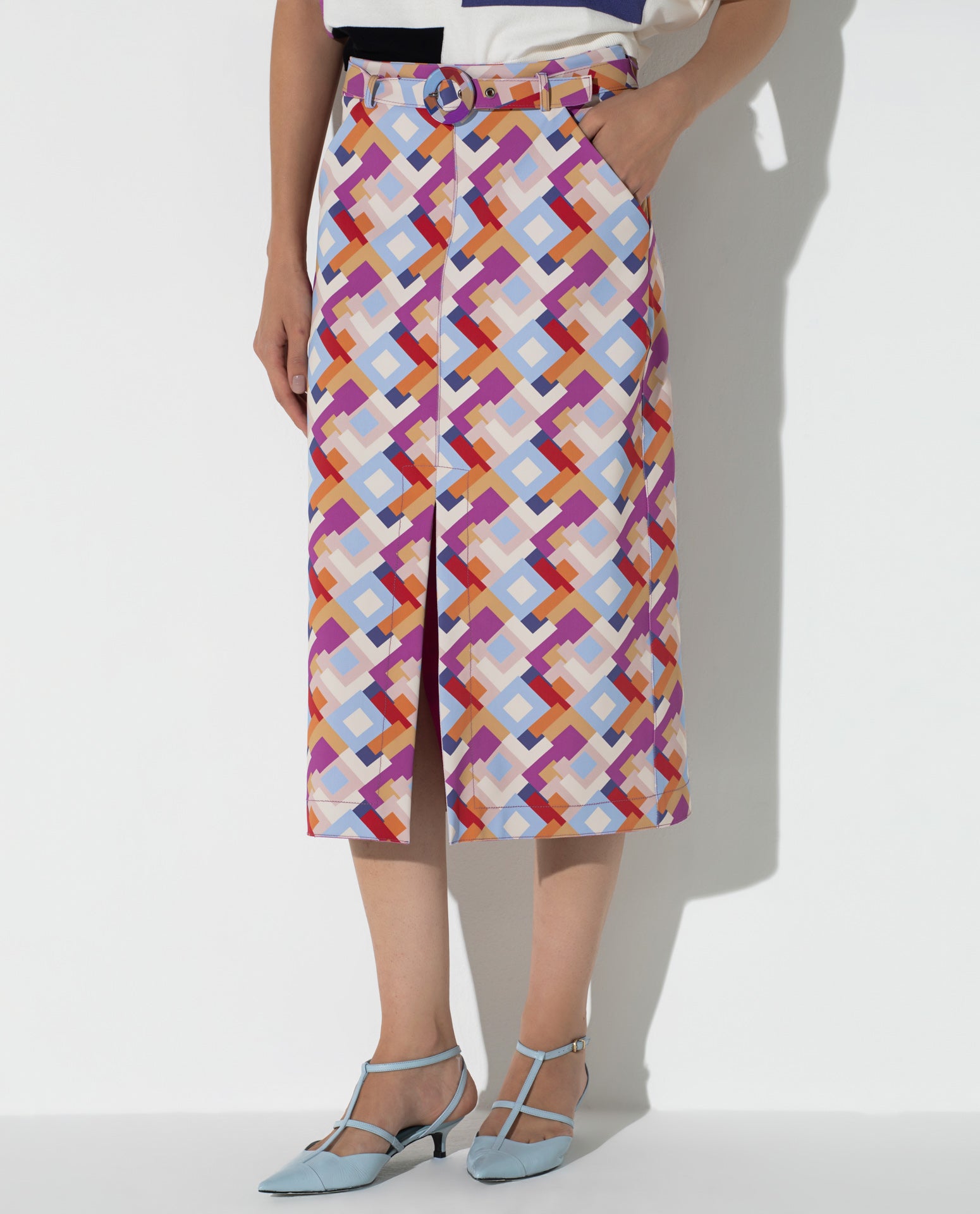 Saia Lafort Midi Micaela Technoblock® Estampado