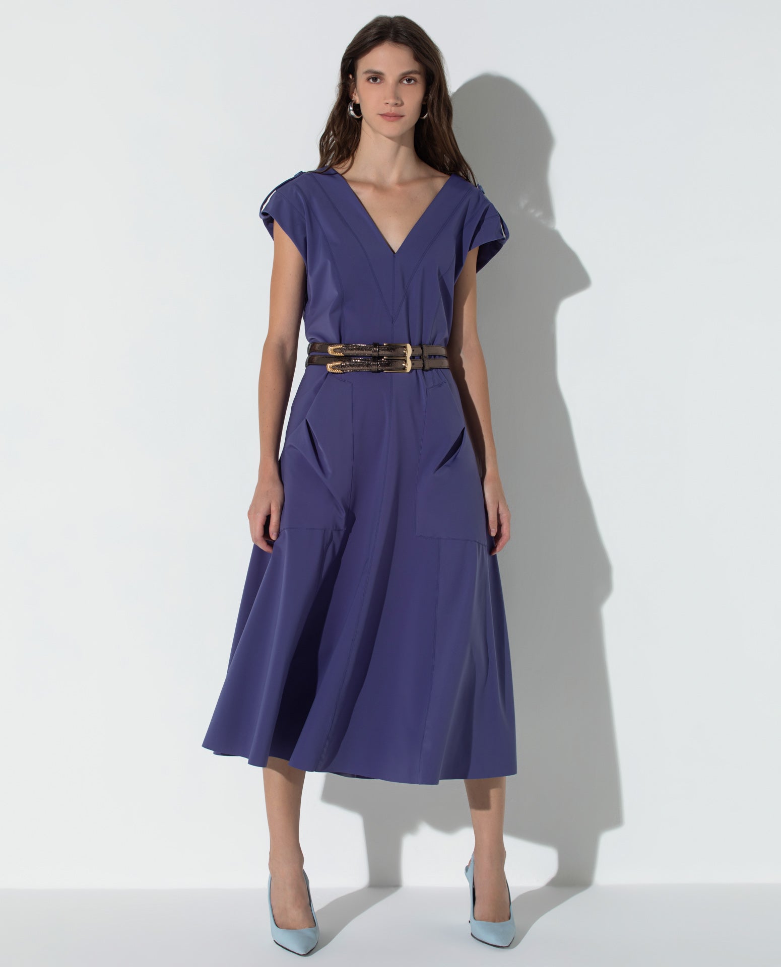 Vestido Lafort Midi Miriam Edge Block