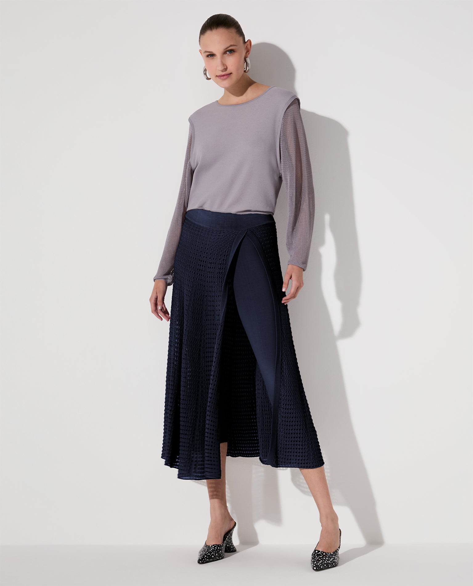 Saia Lafort Com Calça Fiorenza Tricot