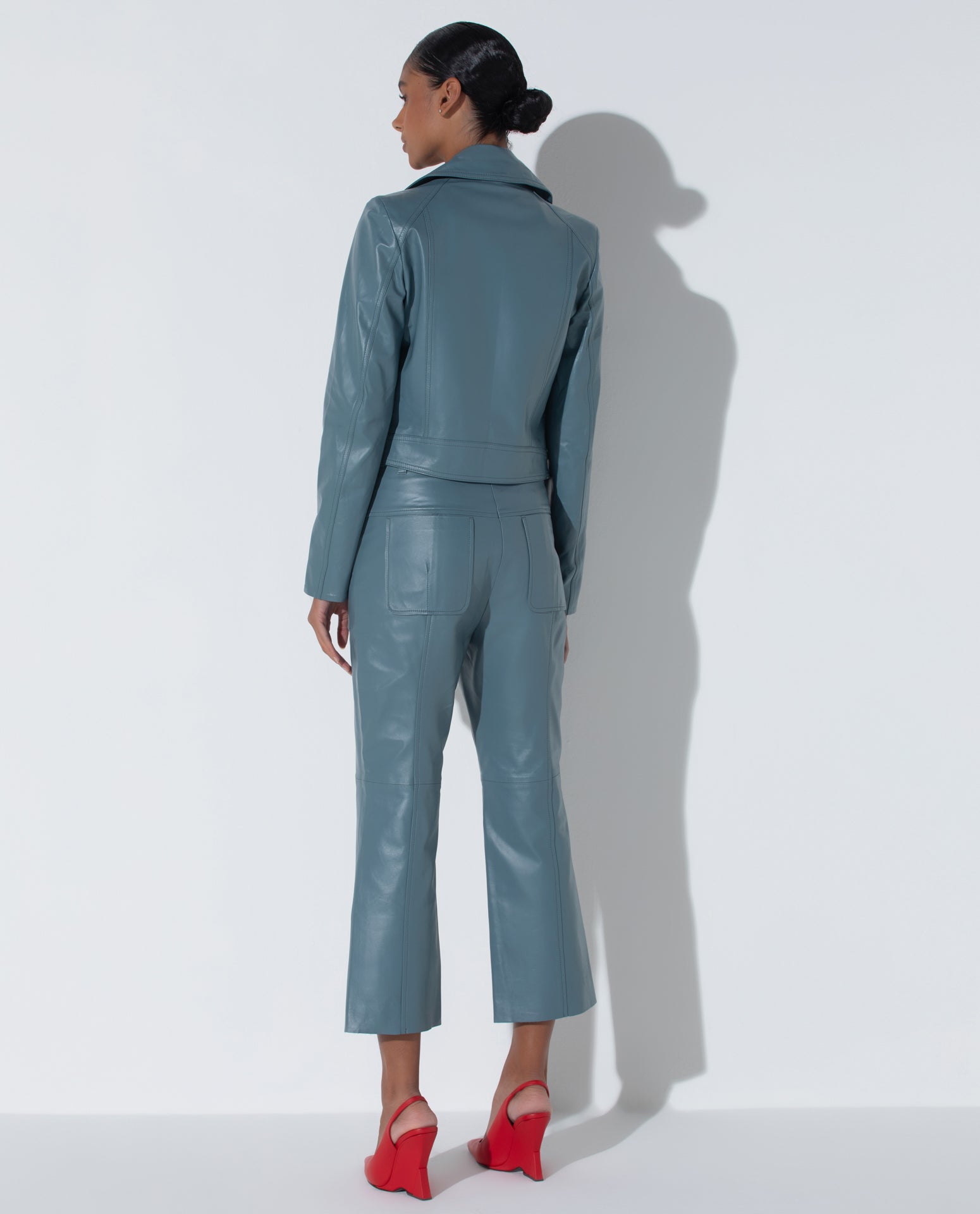 Jaqueta Lafort Perfecto Gabriela Couro