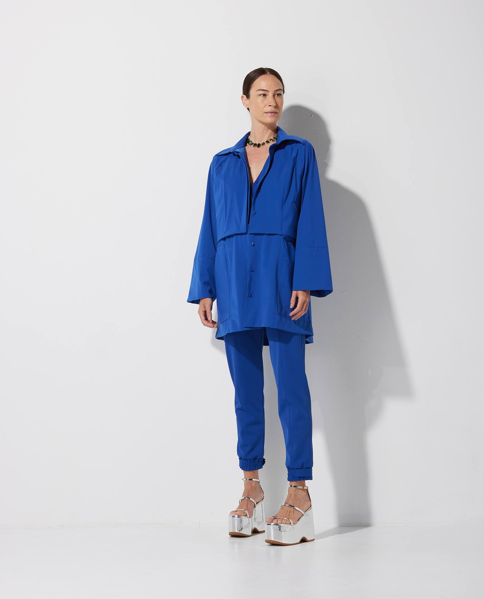 Parka Lafort Alongado Marcela Edge Block®