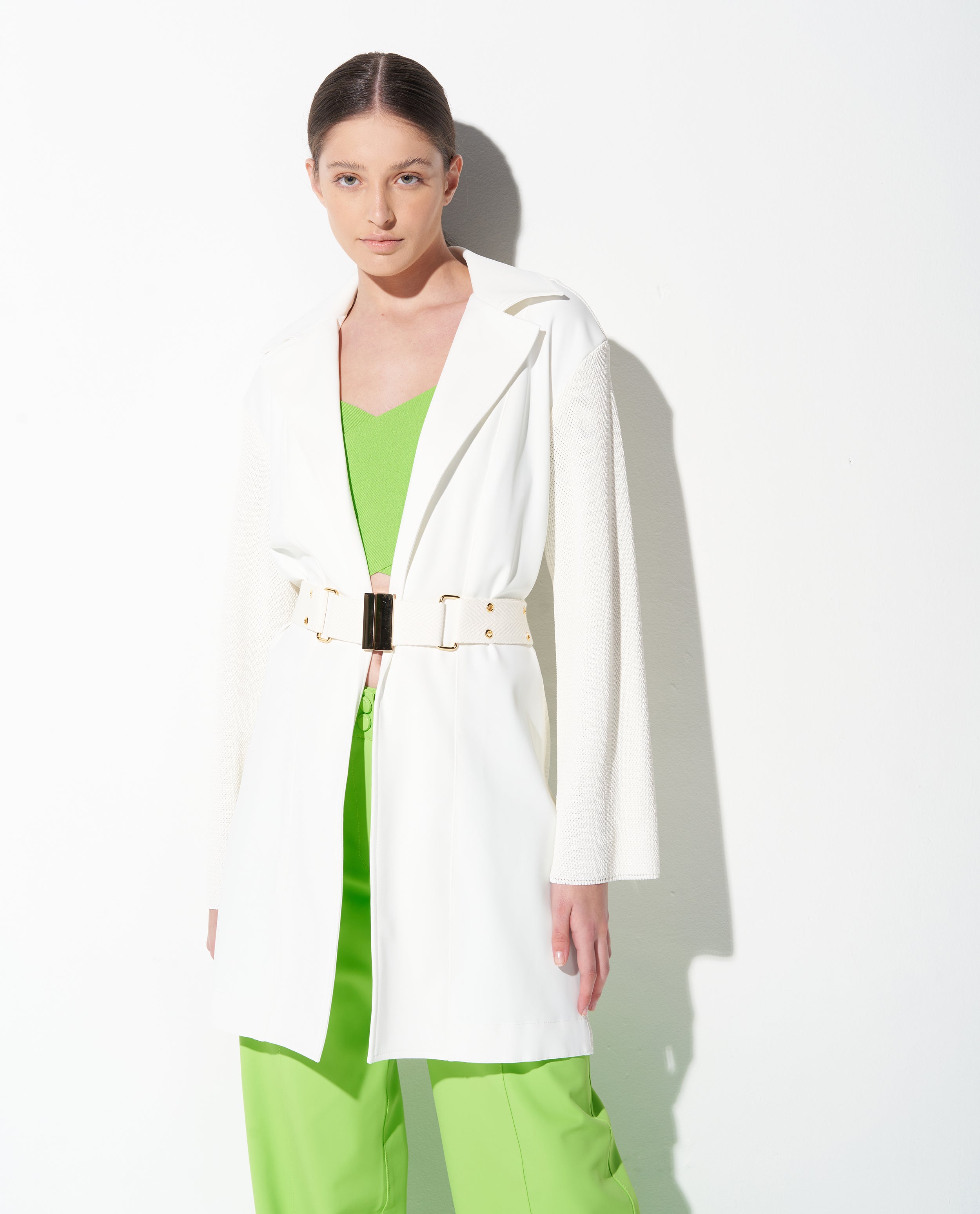 Casaco Lafort Alongado Lilith Technoblock®/tricot