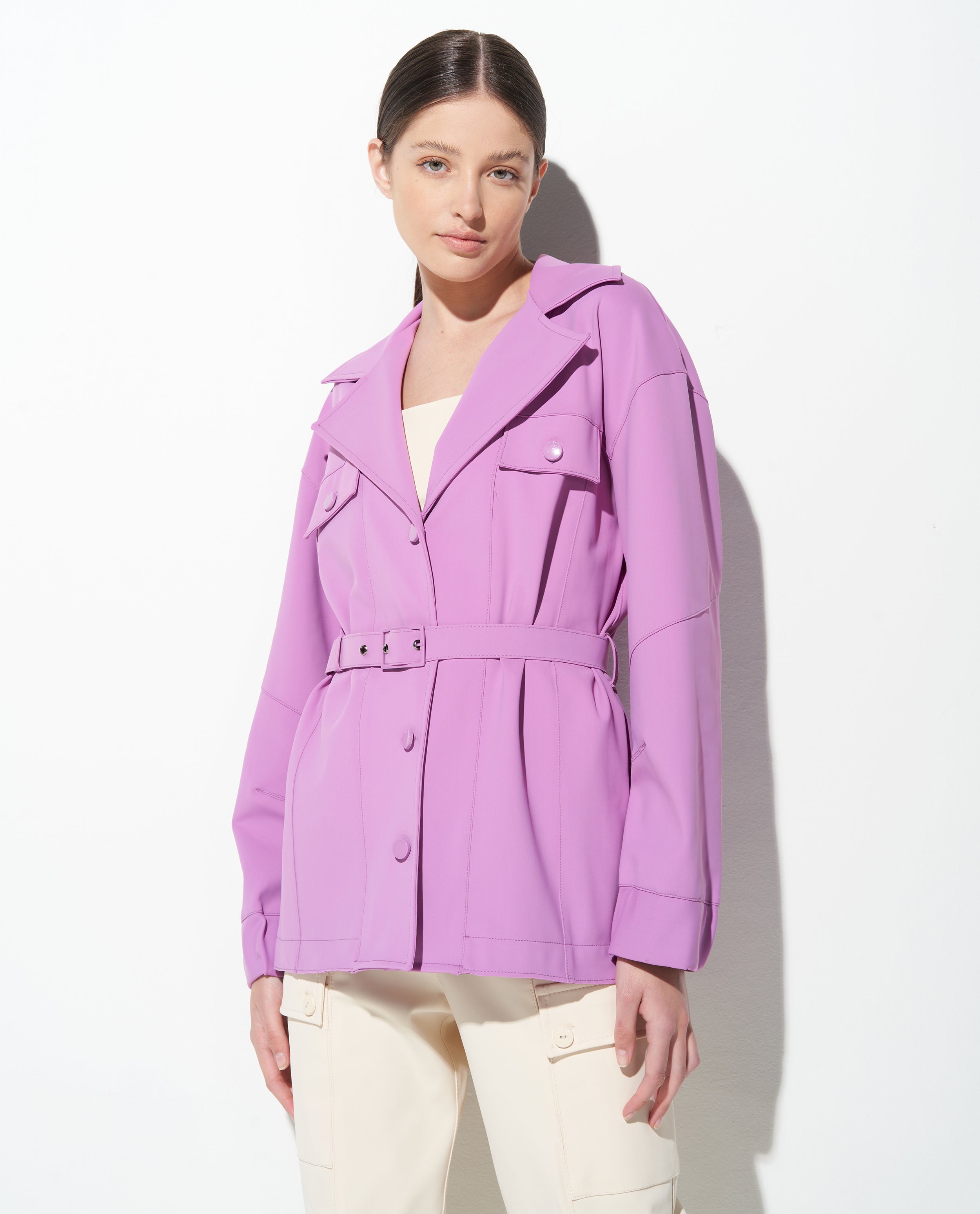 Casaco Lafort Com Cinto Carolyn Technoblock®