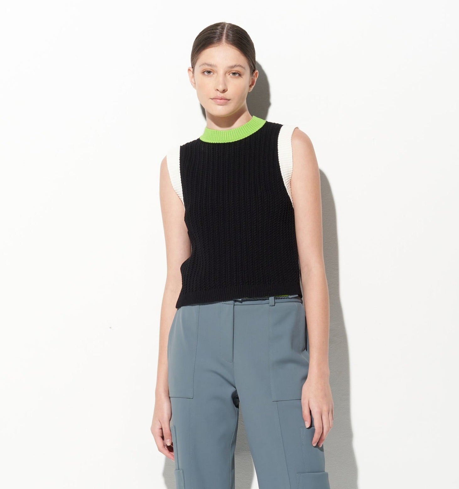 Top Lafort Sem Manga Madu Tricot