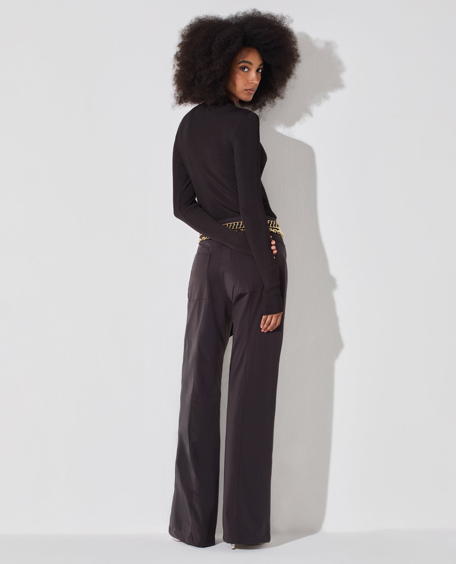 Blusa Lafort Gola Alta Letícia Tricot