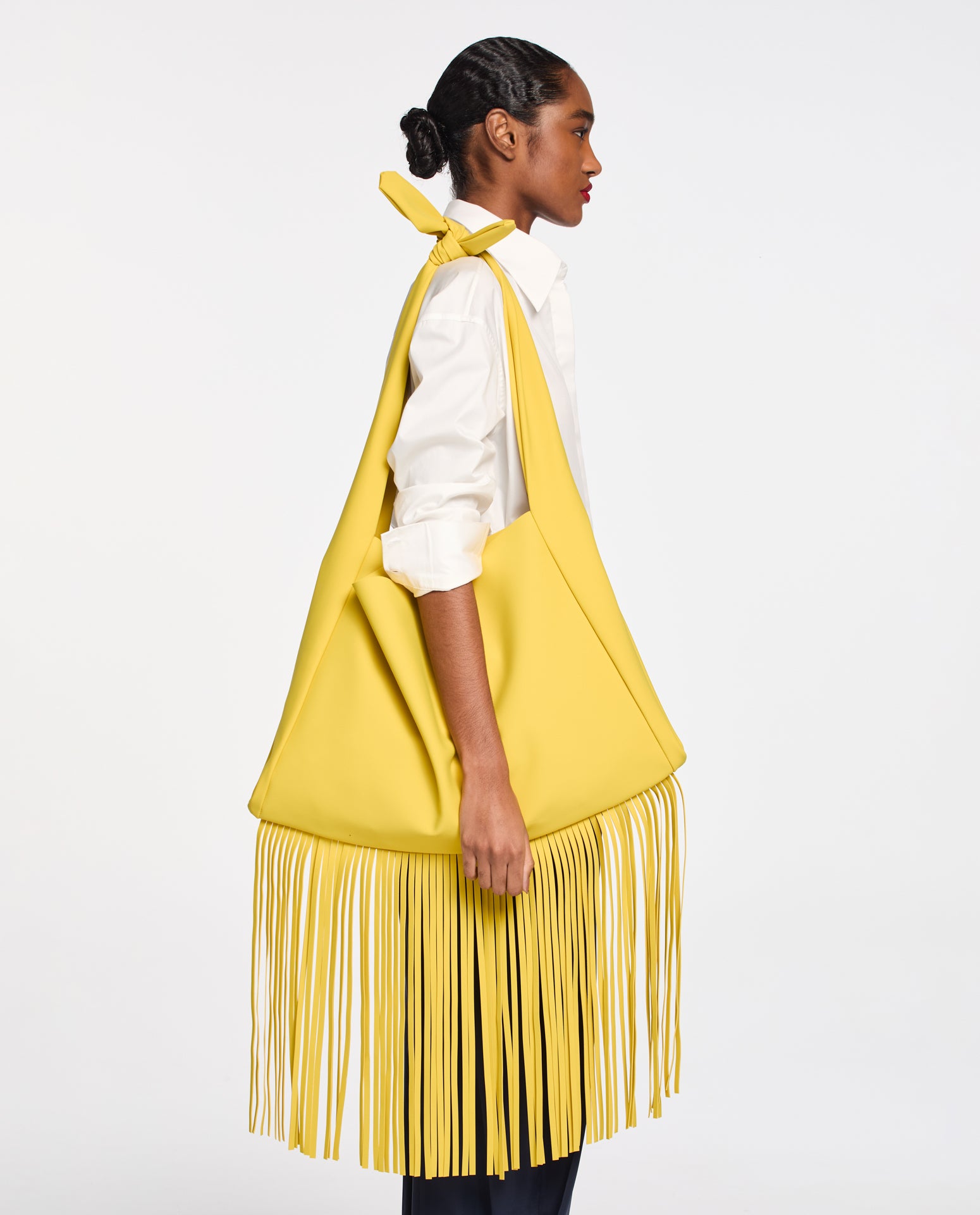 Bolsa Lafort Com Franja Clarice Technoblock®