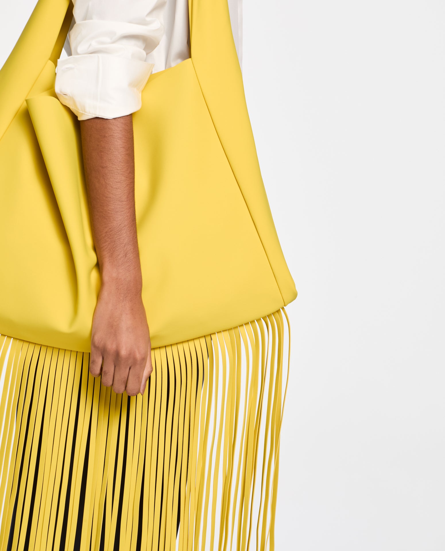 Bolsa Lafort Com Franja Clarice Technoblock