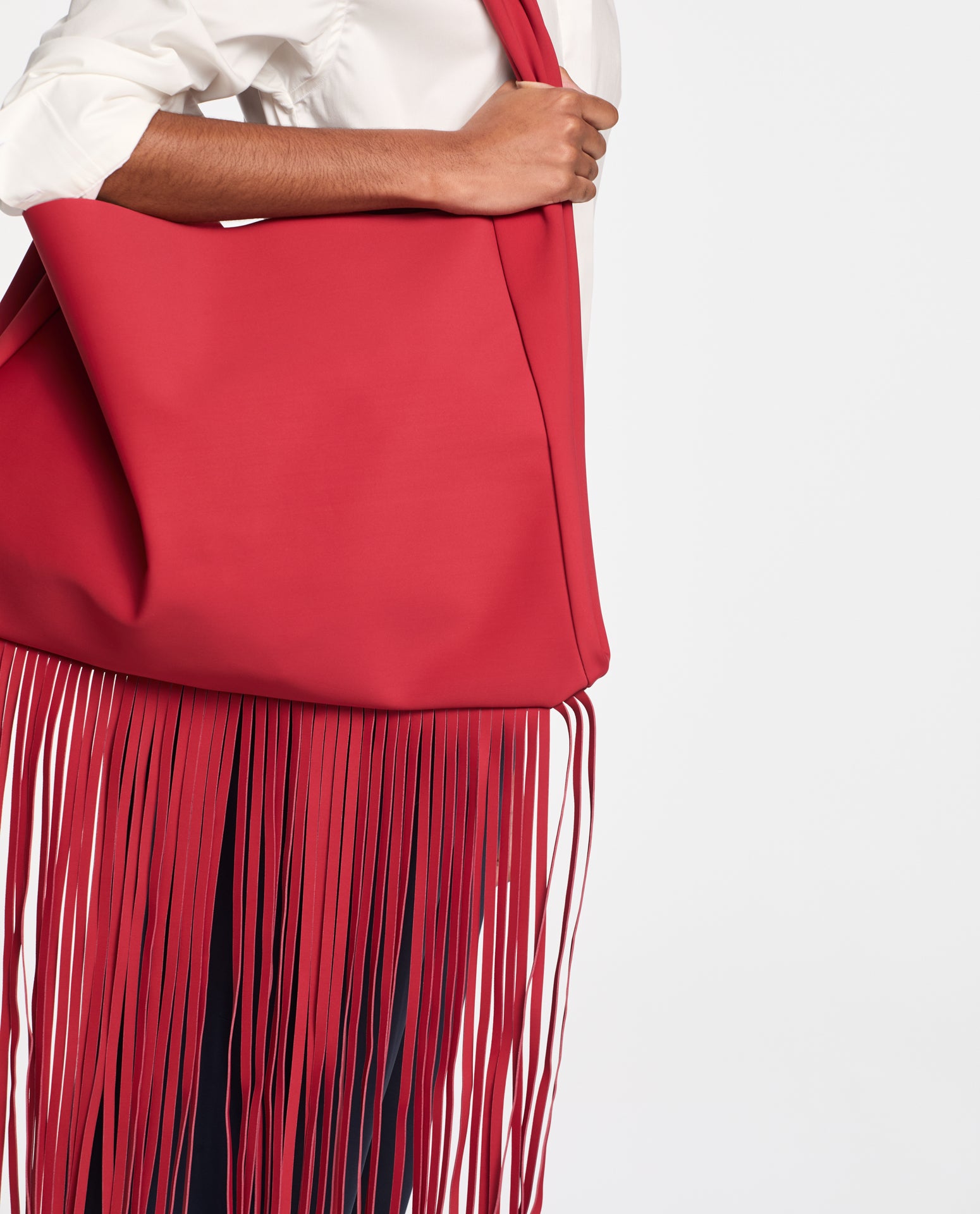 Bolsa Lafort Com Franja Clarice Technoblock®