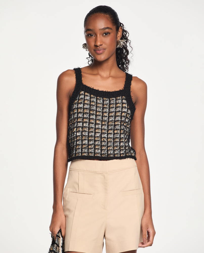 Top Lafort Com Alças Nikki Tricot