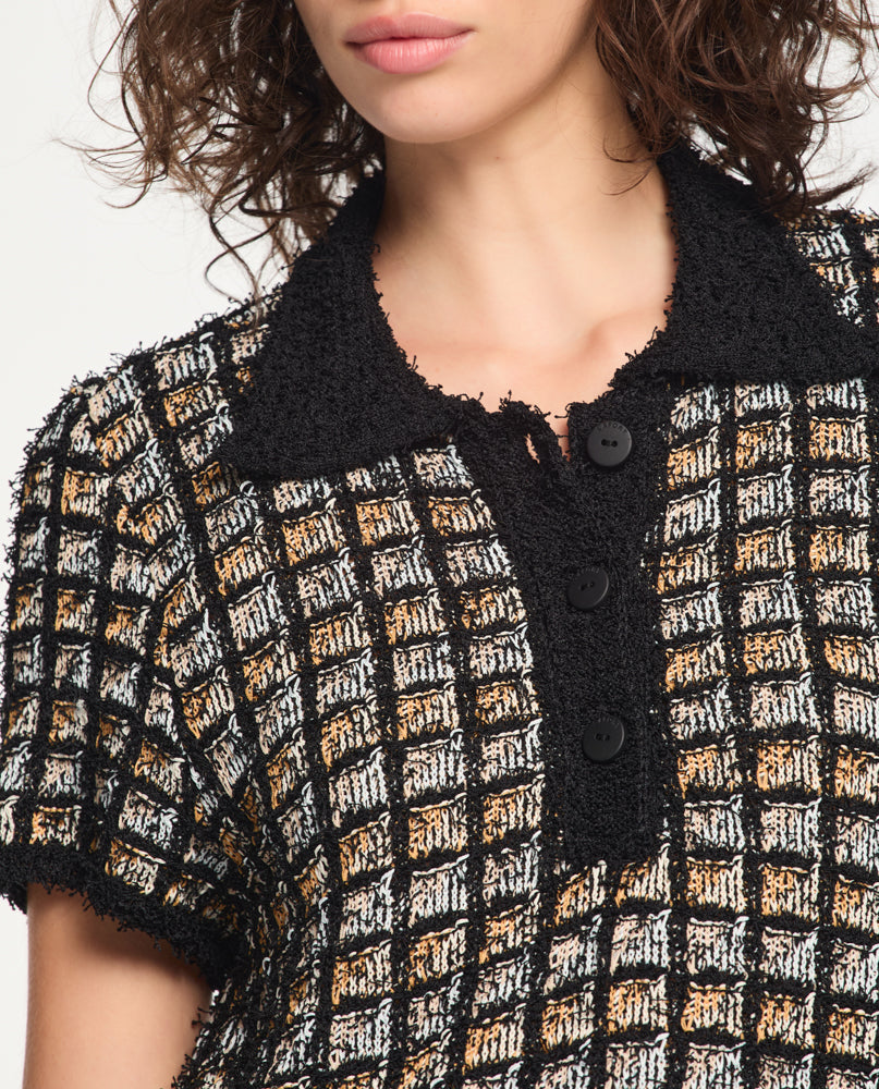 Blusa Lafort Gola Polo Nikki Tricot