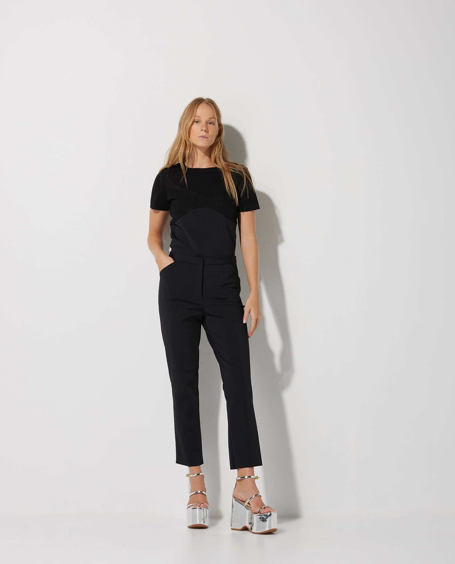 Calça Lafort Com Sobreposição Candice Technoblock®