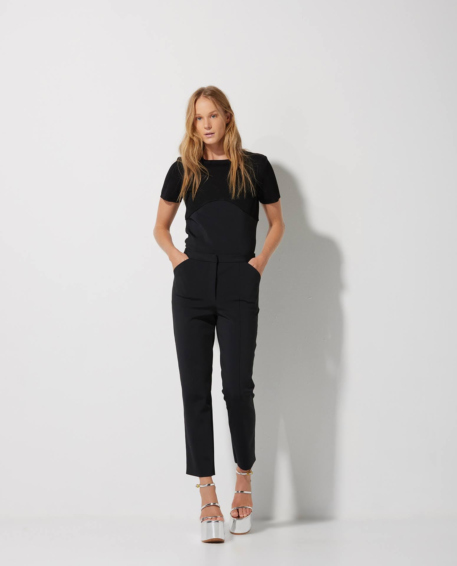 Calça Lafort Com Sobreposição Candice Technoblock®