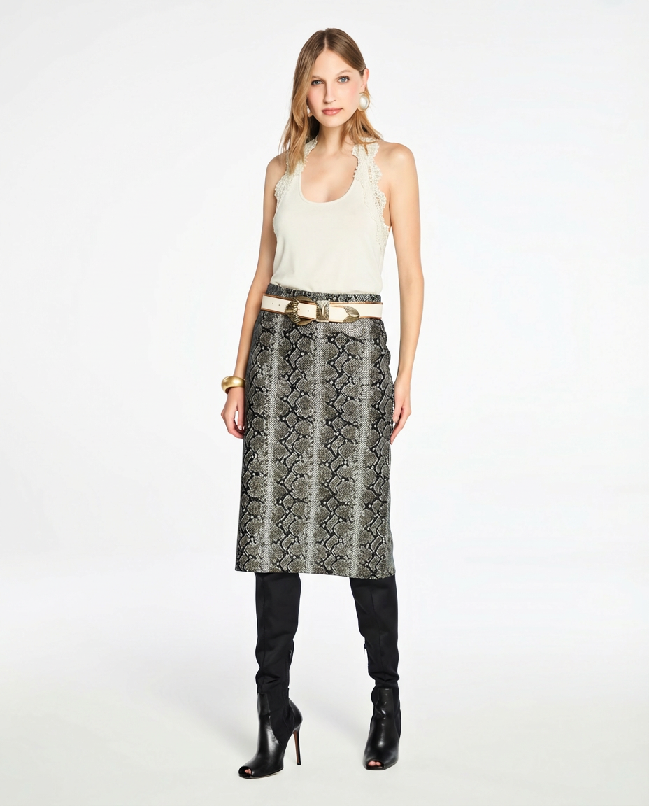 Blusa Lafort Frente Única Babi Crepe Leve