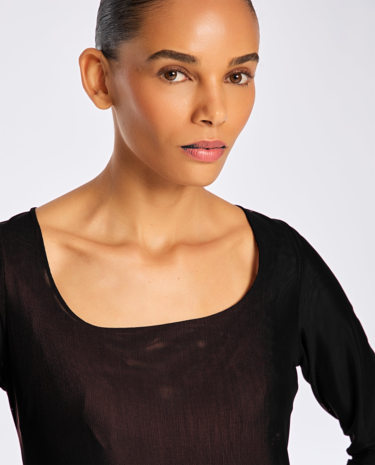 Blusa Lafort Decote U Eliana Tela Block - Light