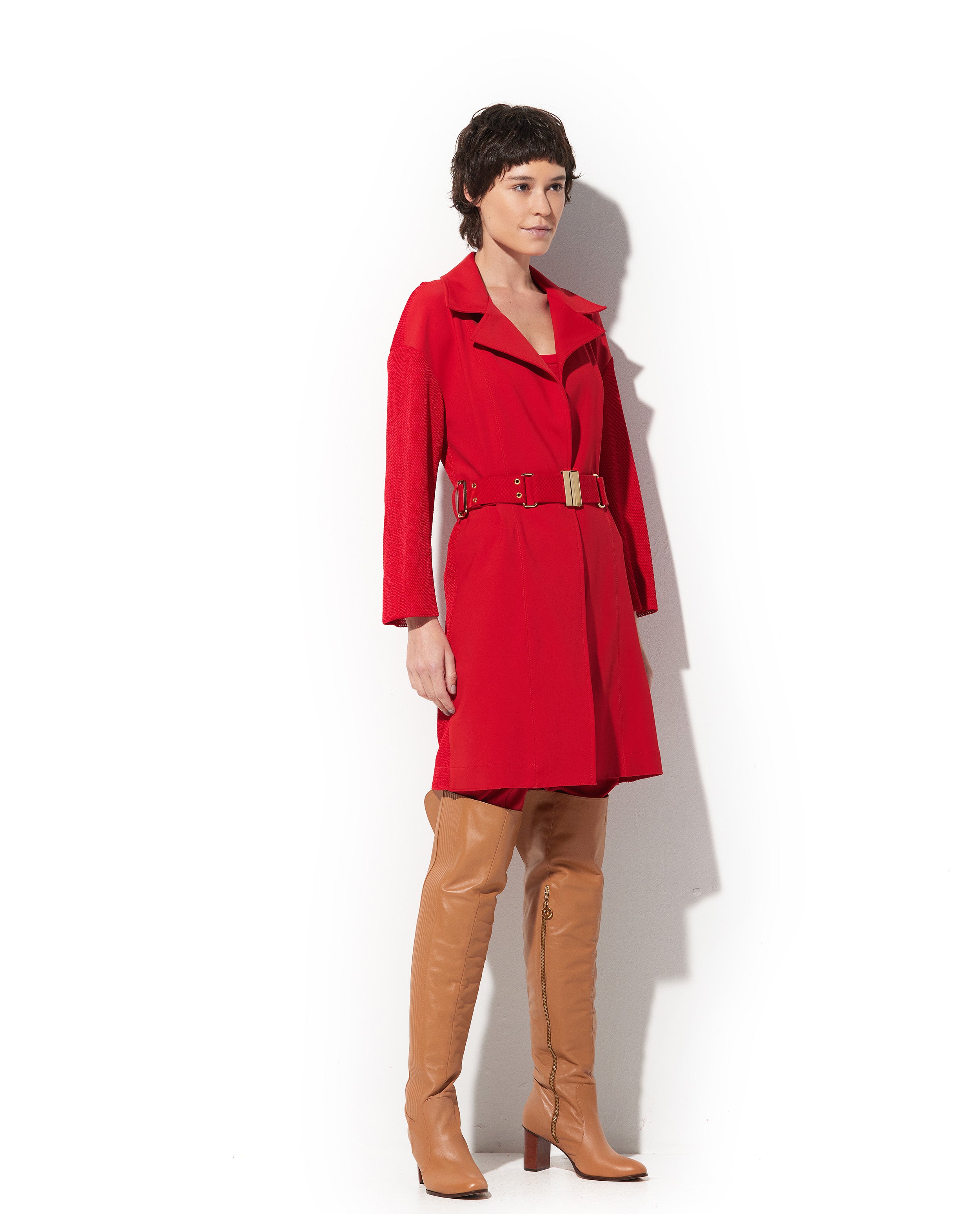 Casaco Lafort Alongado Lilith Technoblock®/tricot