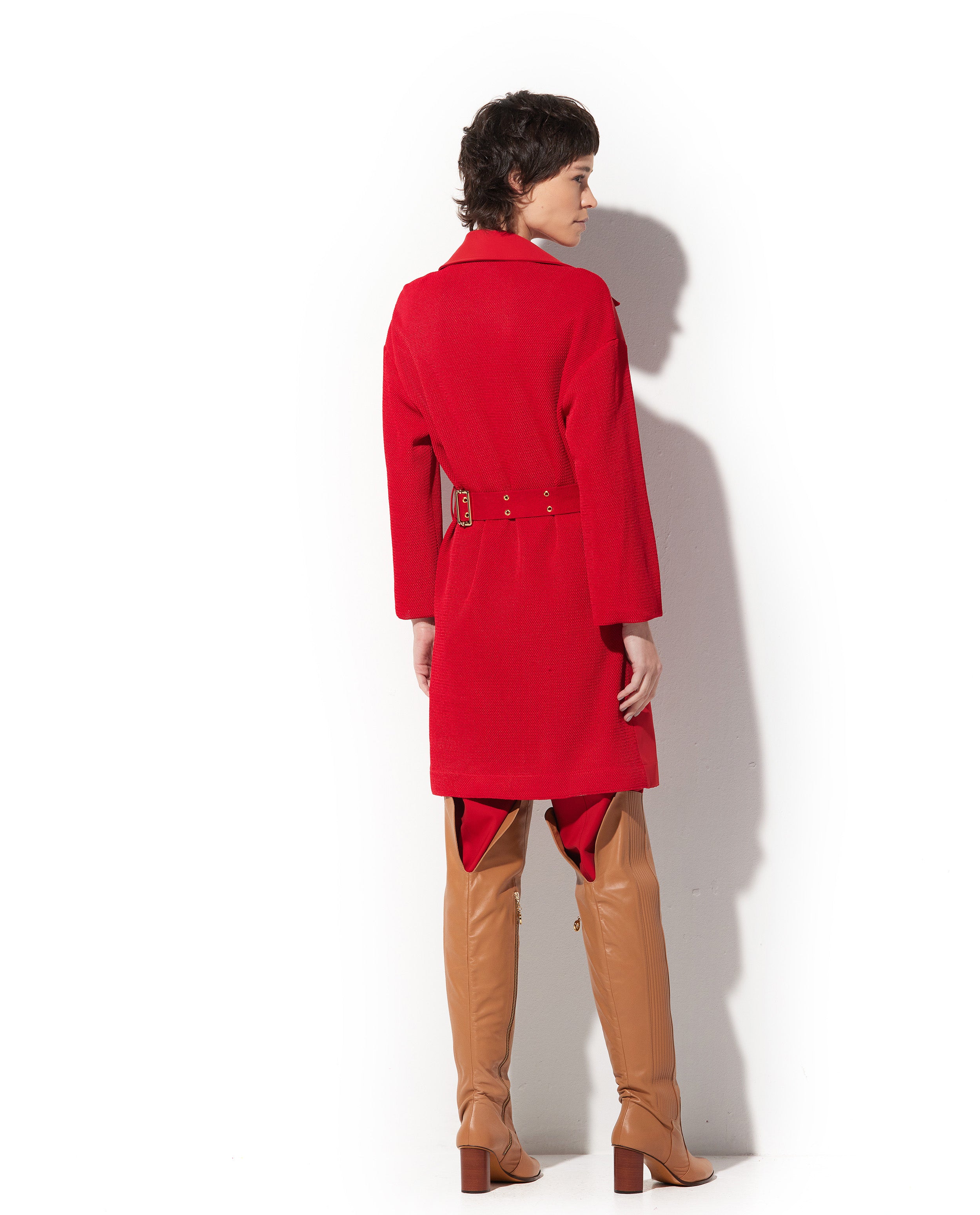 Casaco Lafort Alongado Lilith Technoblock®/tricot