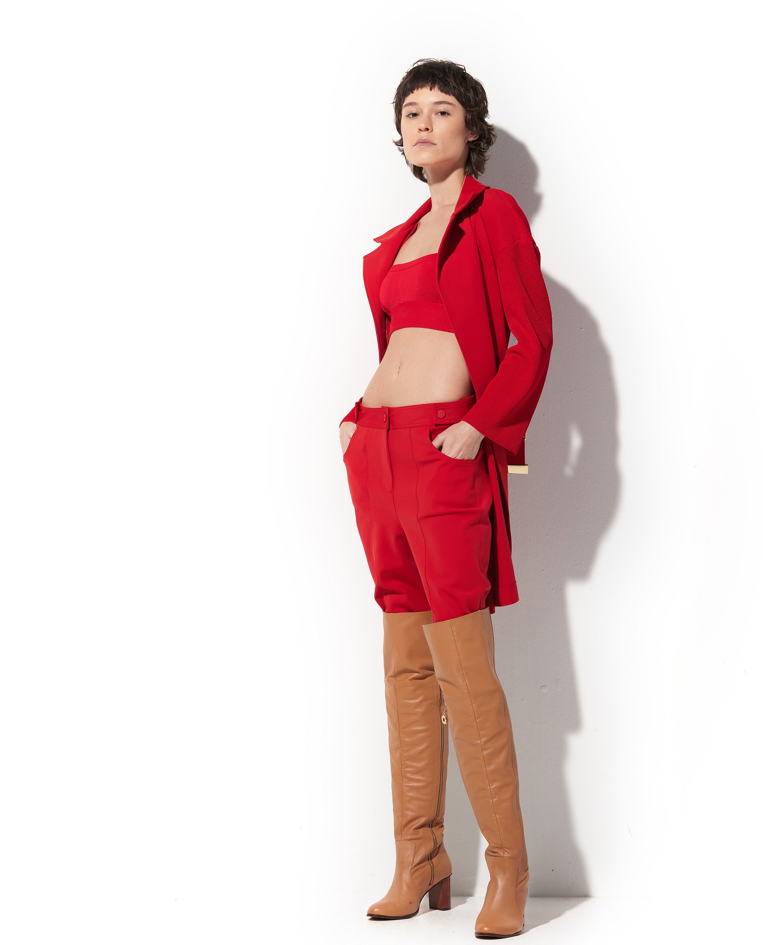 Top Lafort Cropped Arabela Tricot