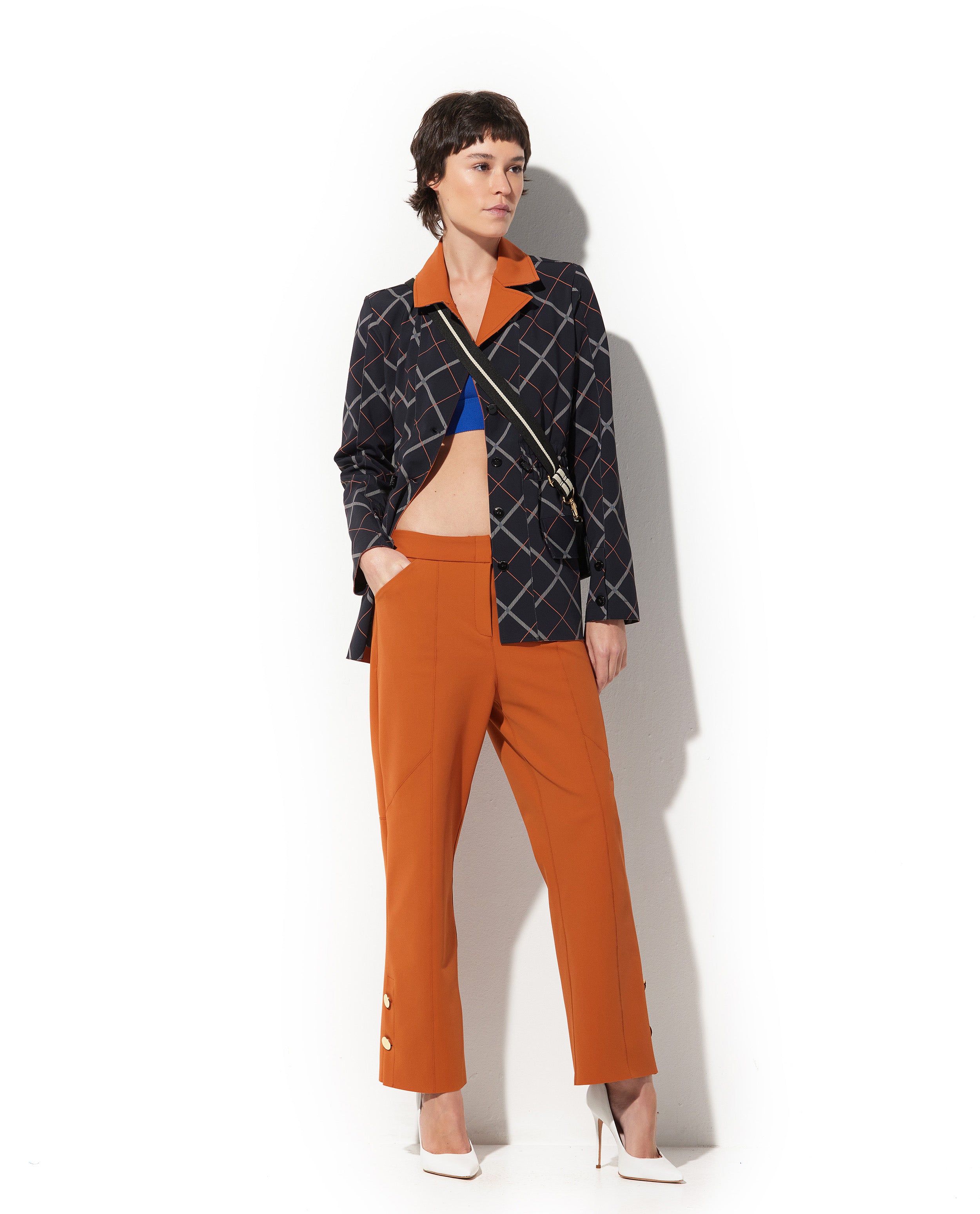 Parka Lafort Com Elástico Ayah Technoblock® Estampado