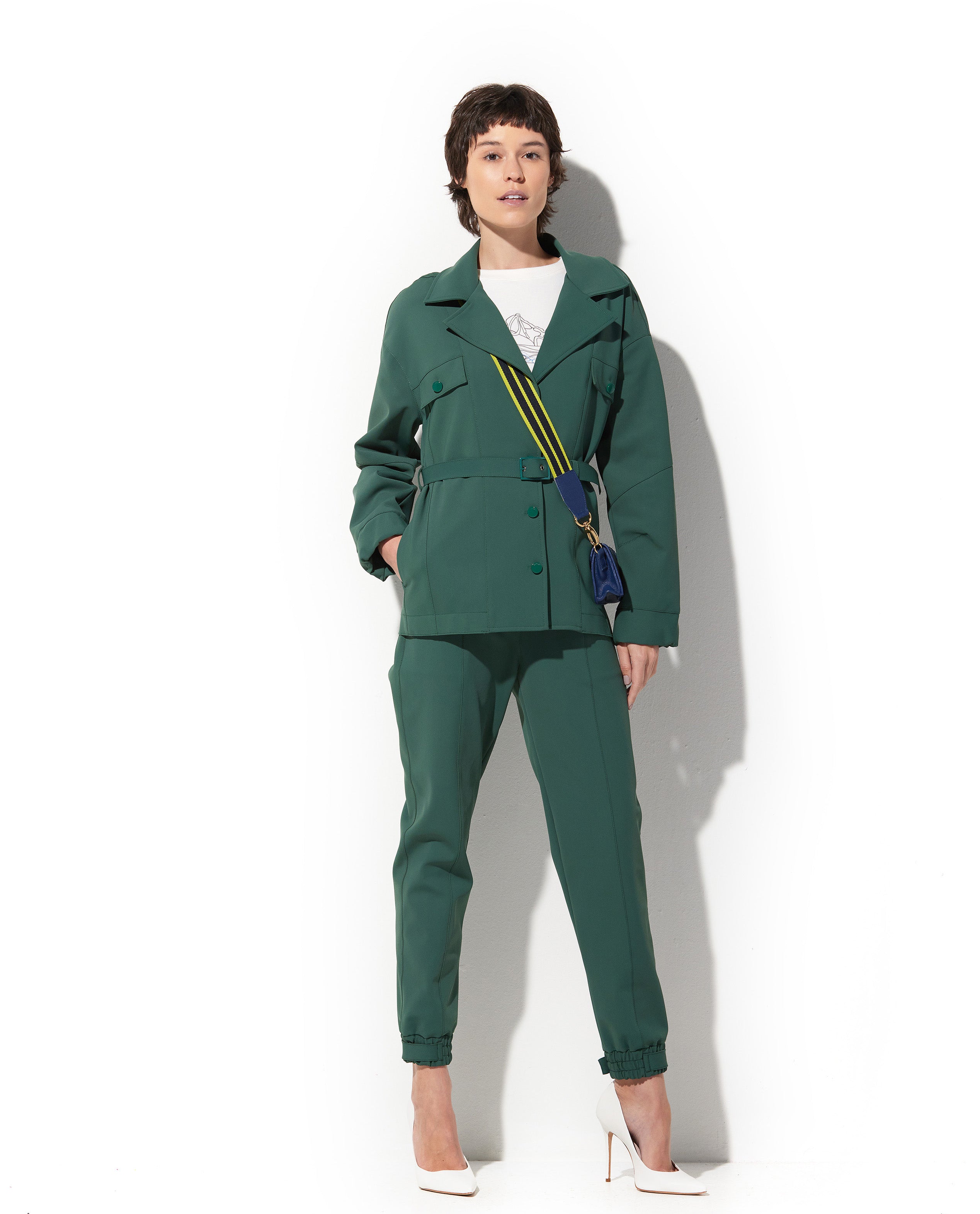 Casaco Lafort Com Cinto Carolyn Technoblock®