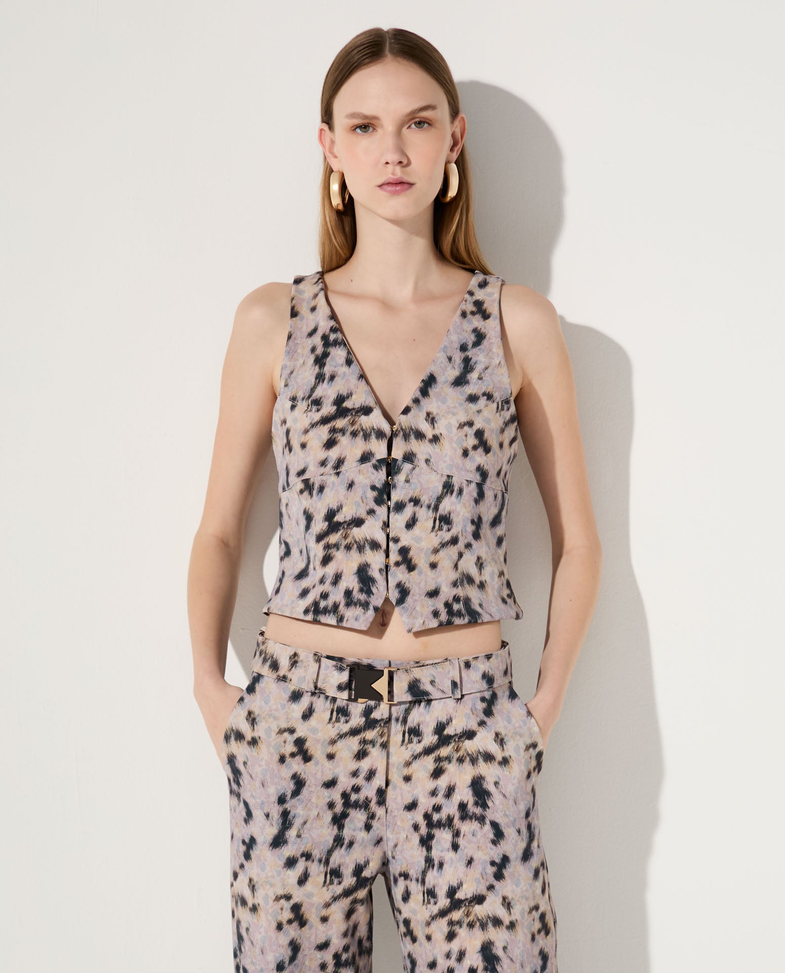 Top Lafort Colete Giovanna Technoblock® Estampado