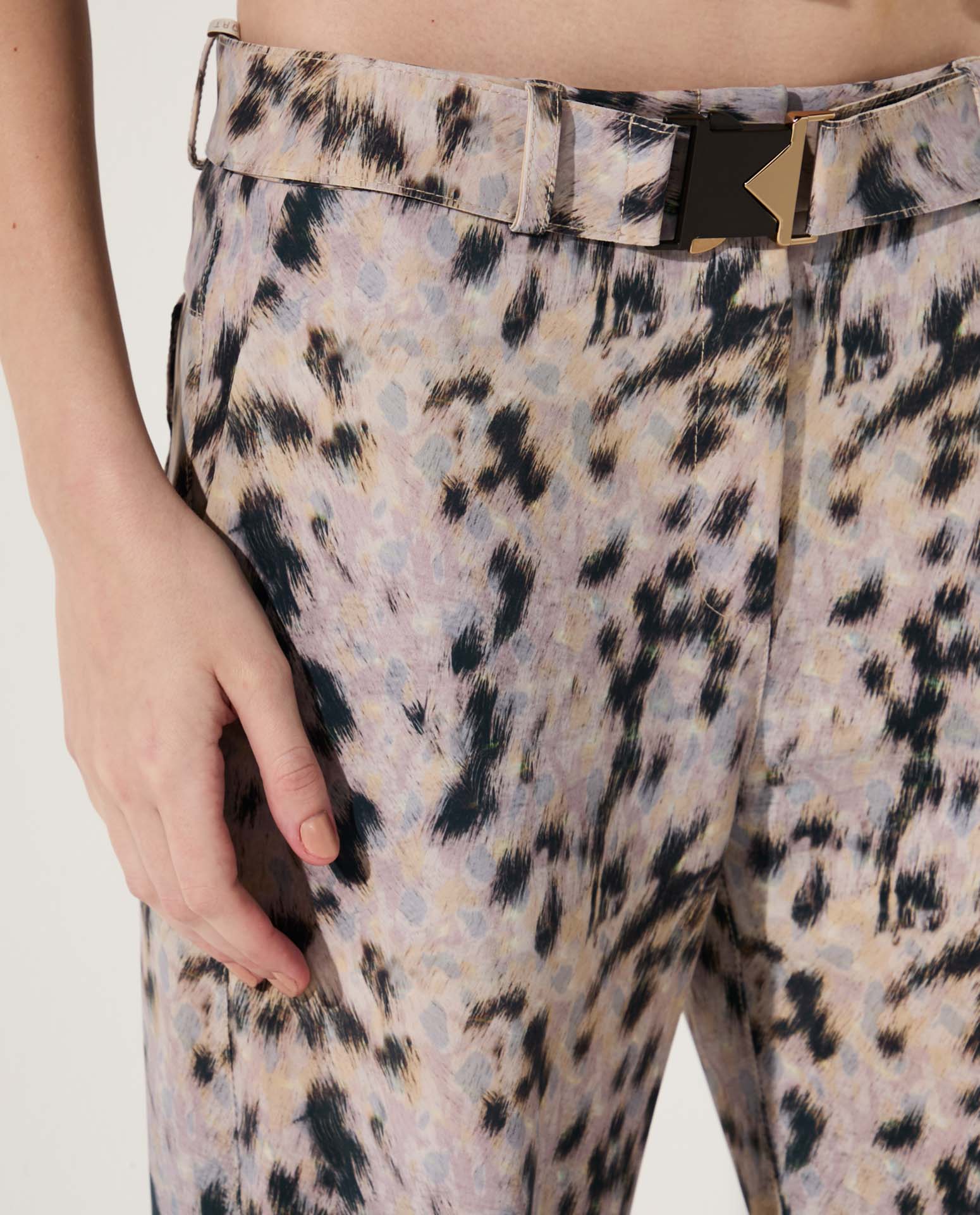 Calça Lafort Reta Giovanna Technoblock® Estampado