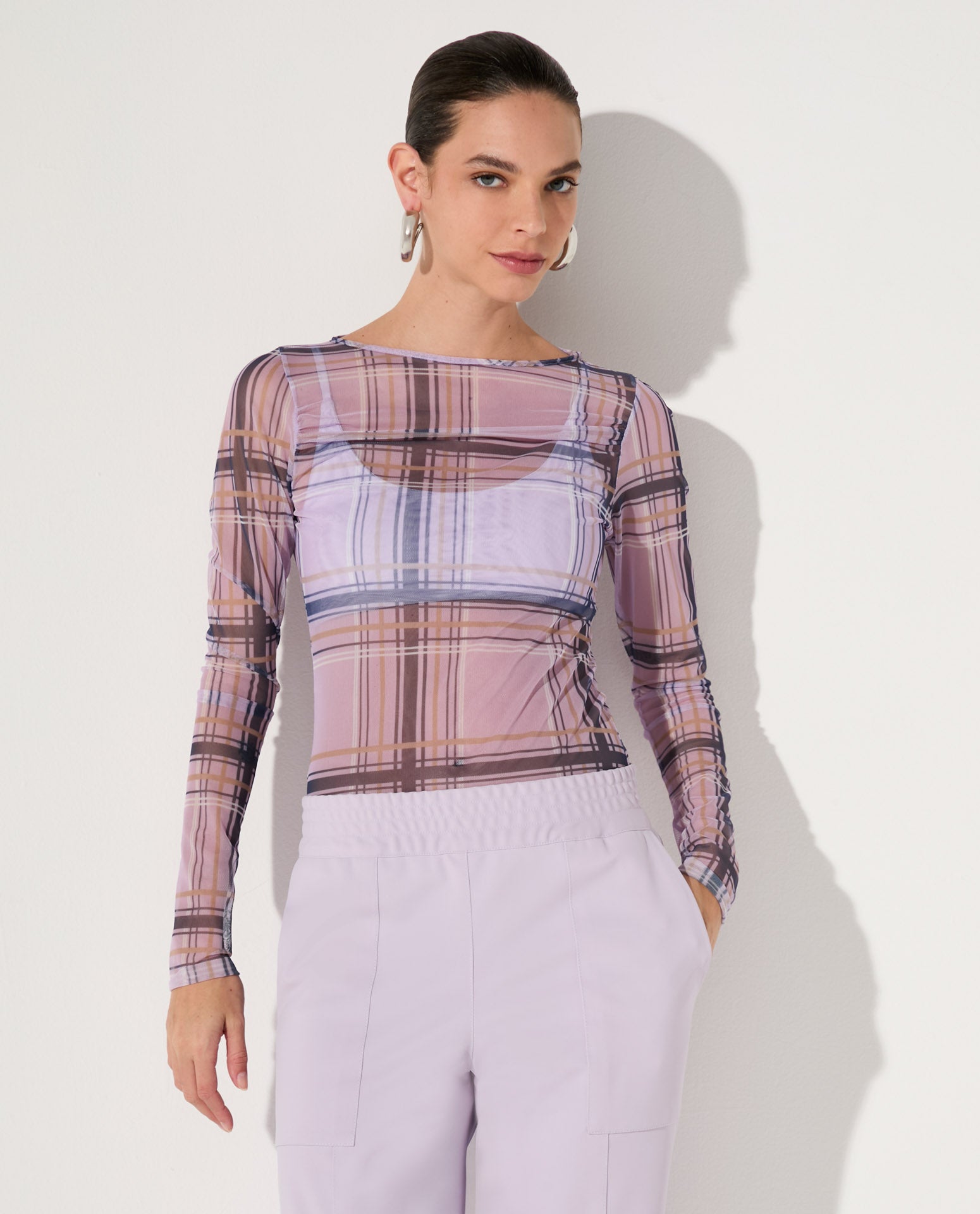 Blusa Lafort Manga Longa Ali Tela Block®