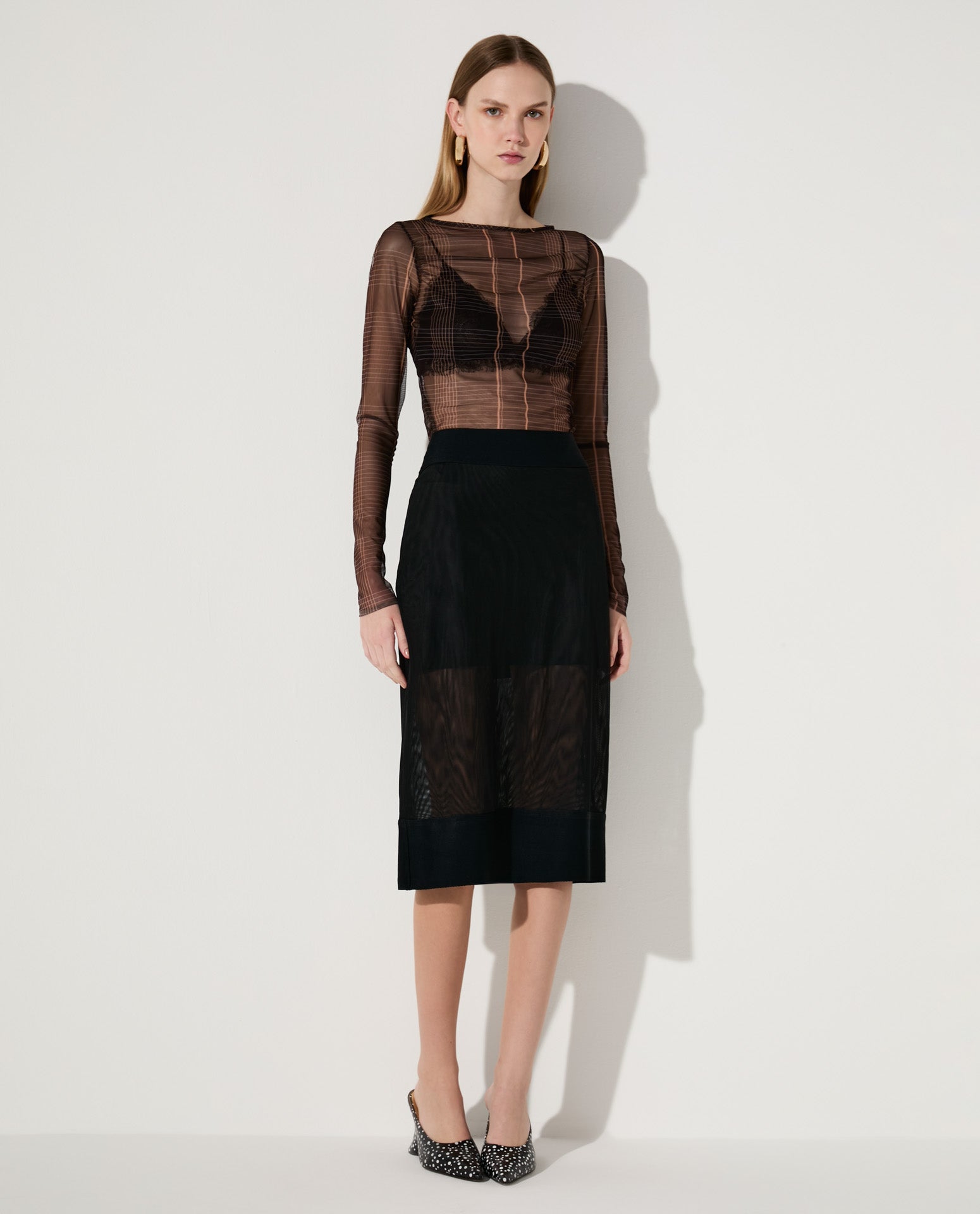 Blusa Lafort Manga Longa Ali Tela Block®