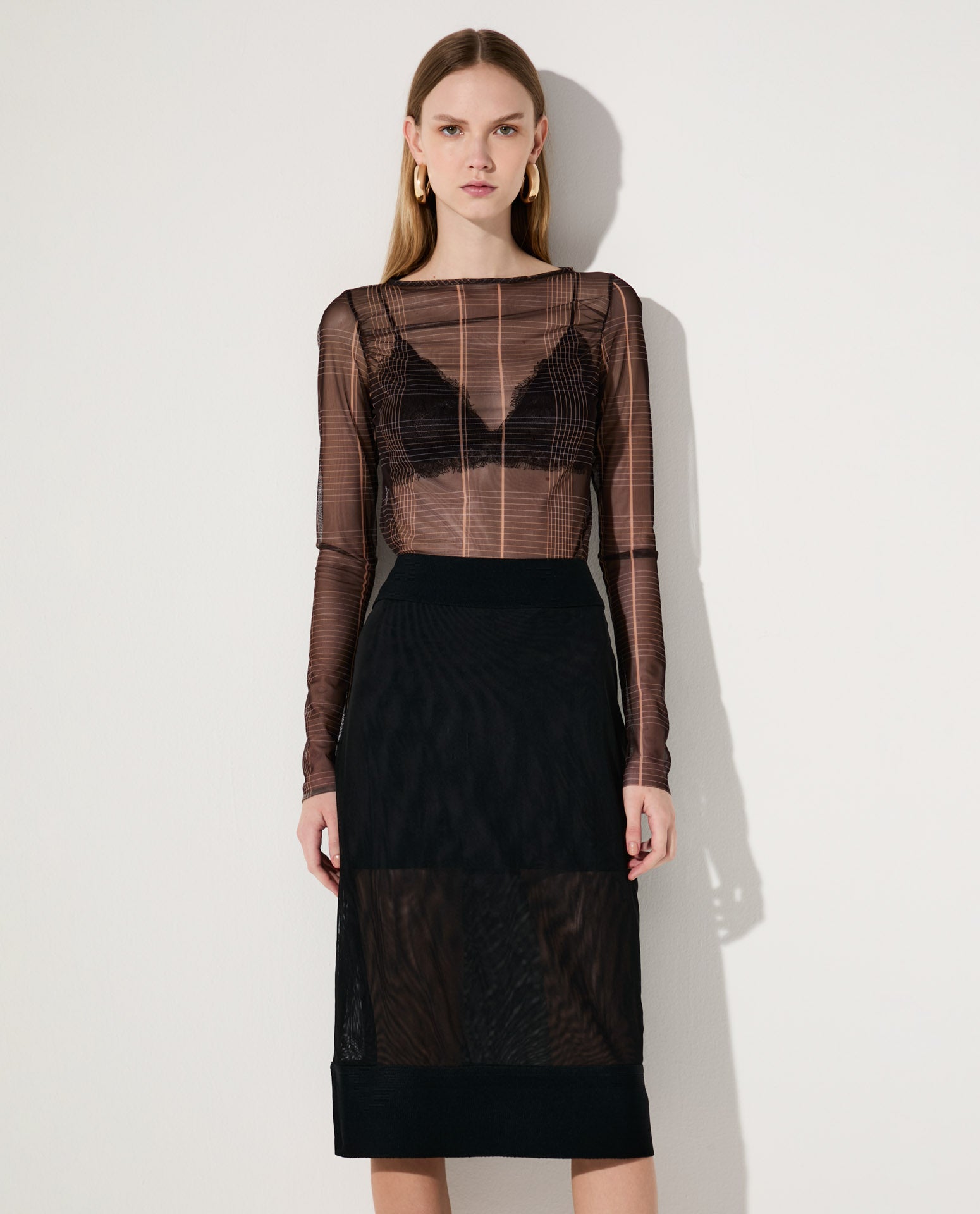 Blusa Lafort Manga Longa Ali Tela Block®
