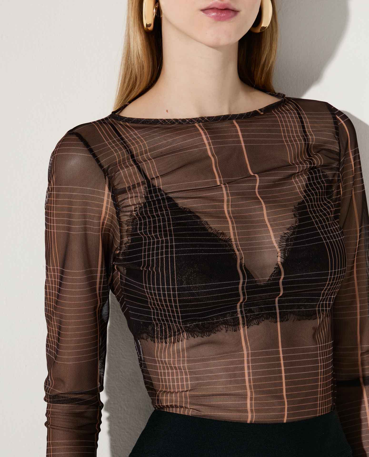 Blusa Lafort Manga Longa Ali Tela Block®