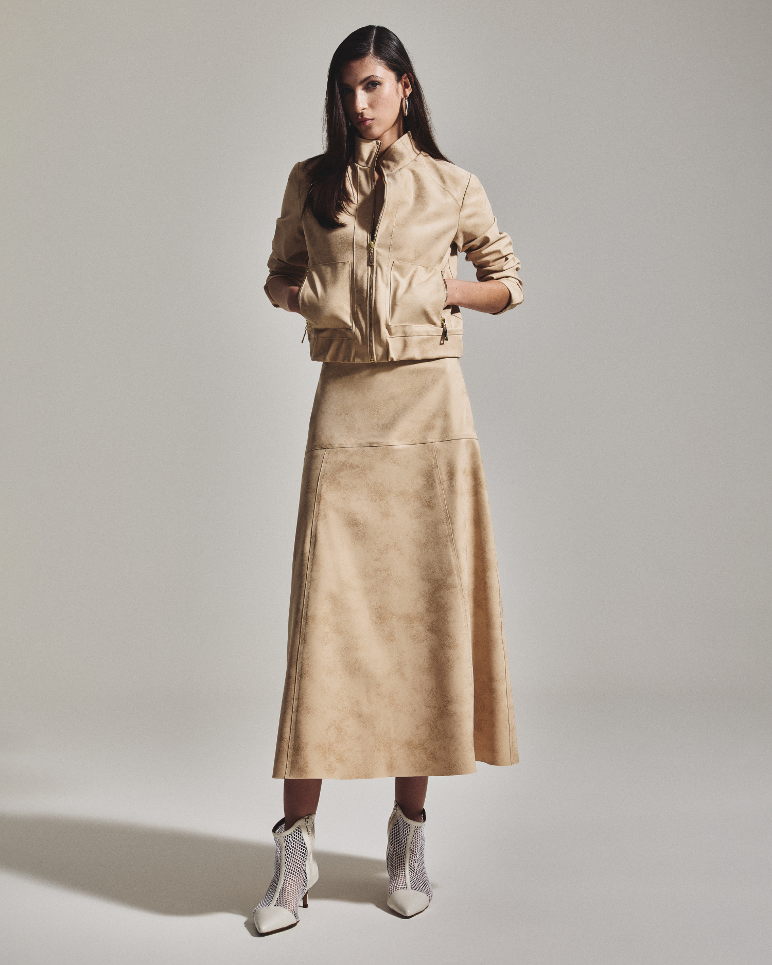 Jaqueta Lafort Bomber Caetana Fancy Block®