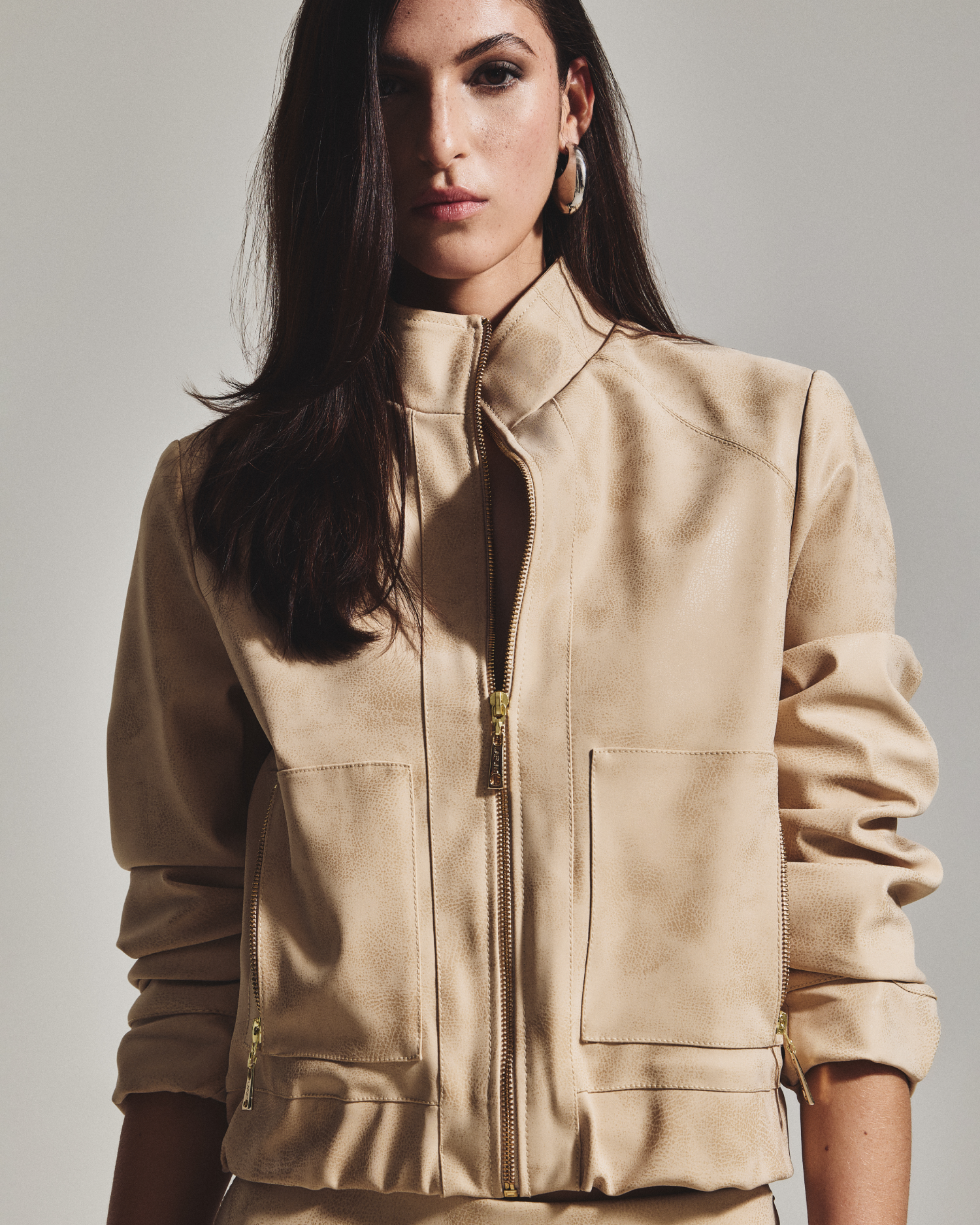 Jaqueta Lafort Bomber Caetana Fancy Block®