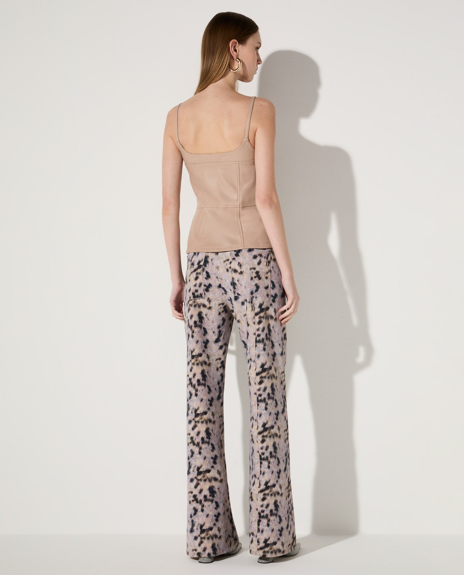 Top Lafort Colete Domenica Couro