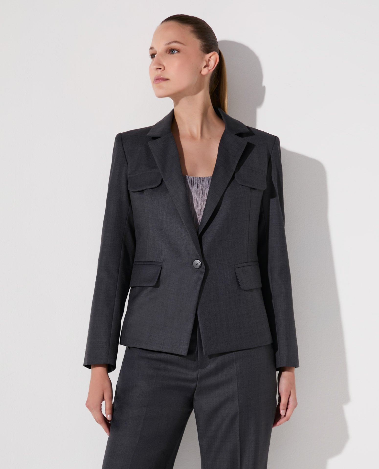 Blazer Lafort Alfaiataria Armani Lã Mista