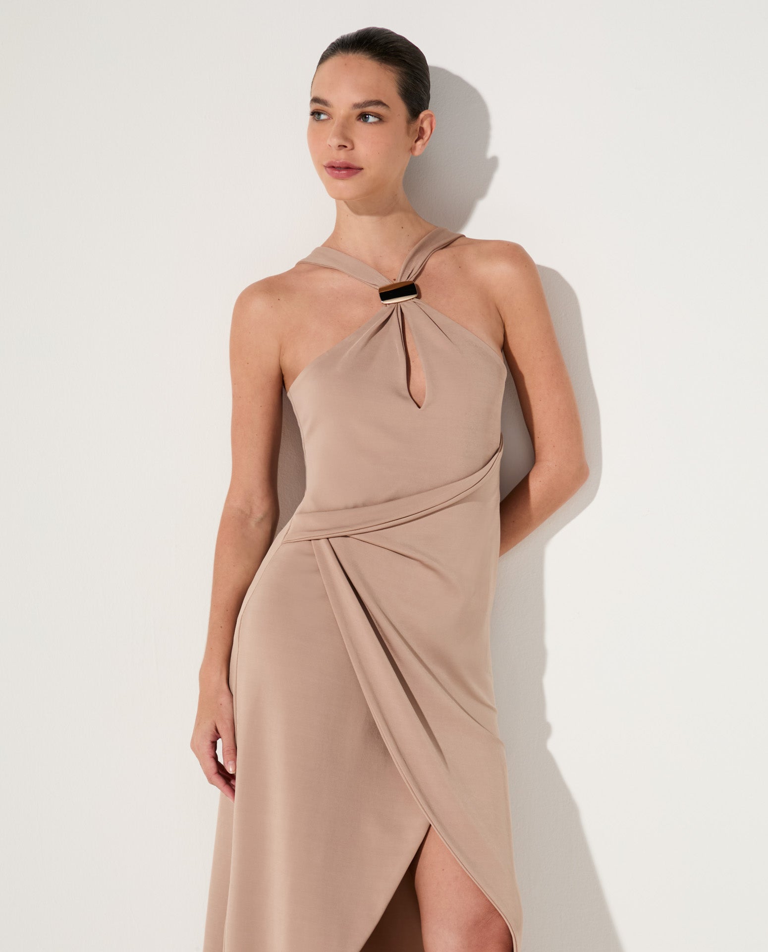 Vestido Lafort Com Detalhe Metal Belle Malha