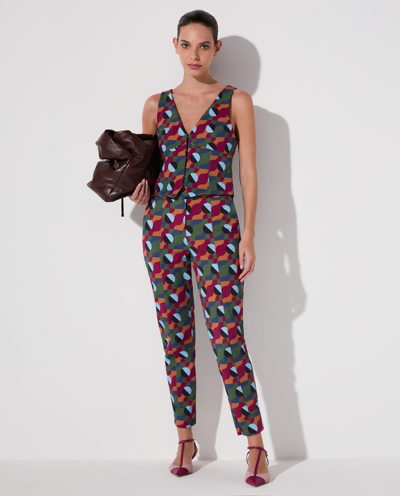 Top Lafort Colete Giovanna Technoblock® Estampado