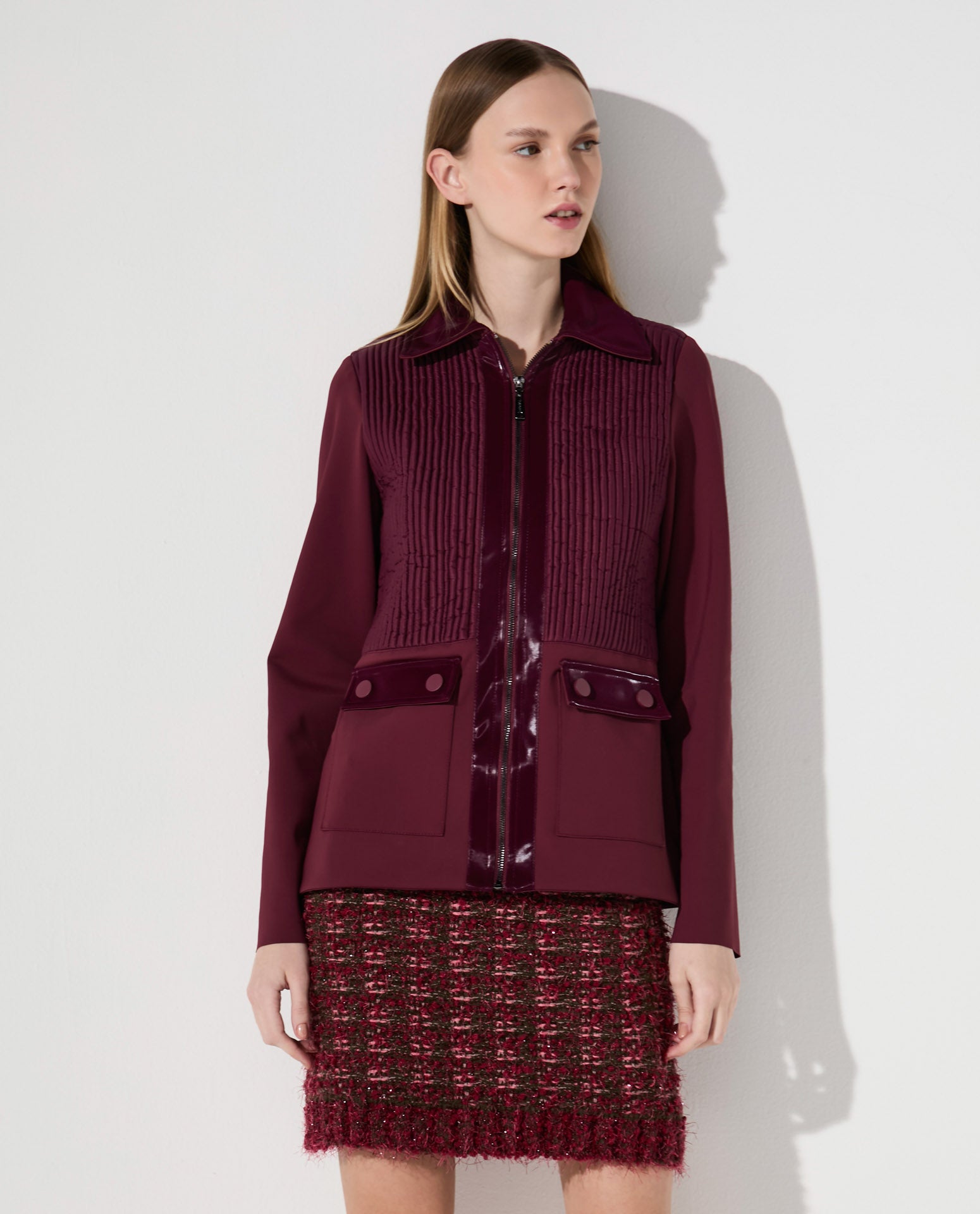 Jaqueta Lafort Com Bolsos Francesca Technoblock®