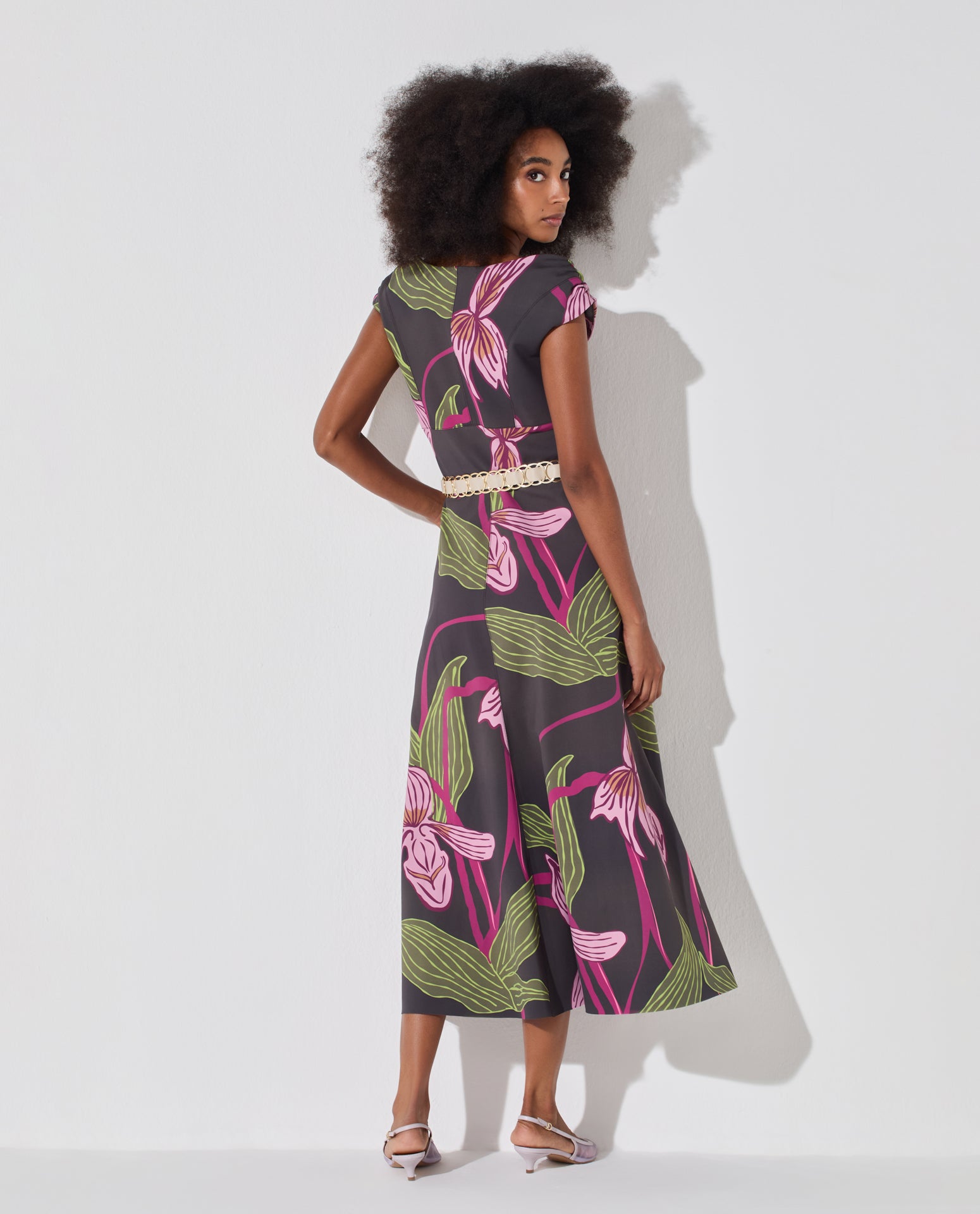 Vestido Lafort Midi Filomena Technoblock® Estampado