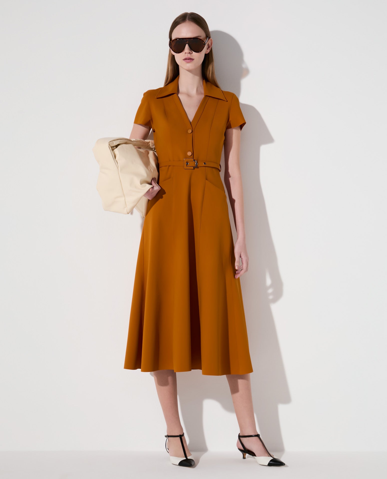 Vestido Lafort Midi Hortensia Technoblock®