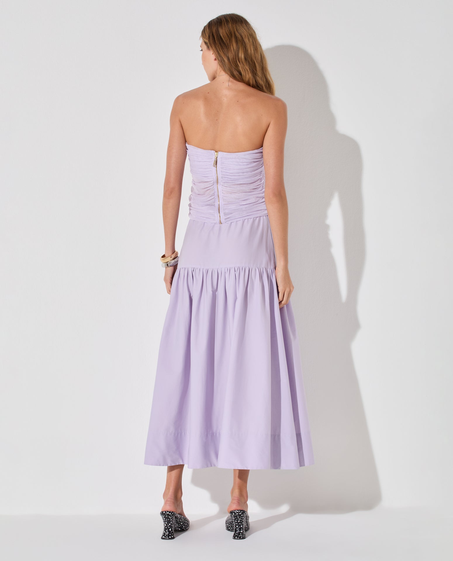 Top Lafort Sem Alça Graziana Tela Block