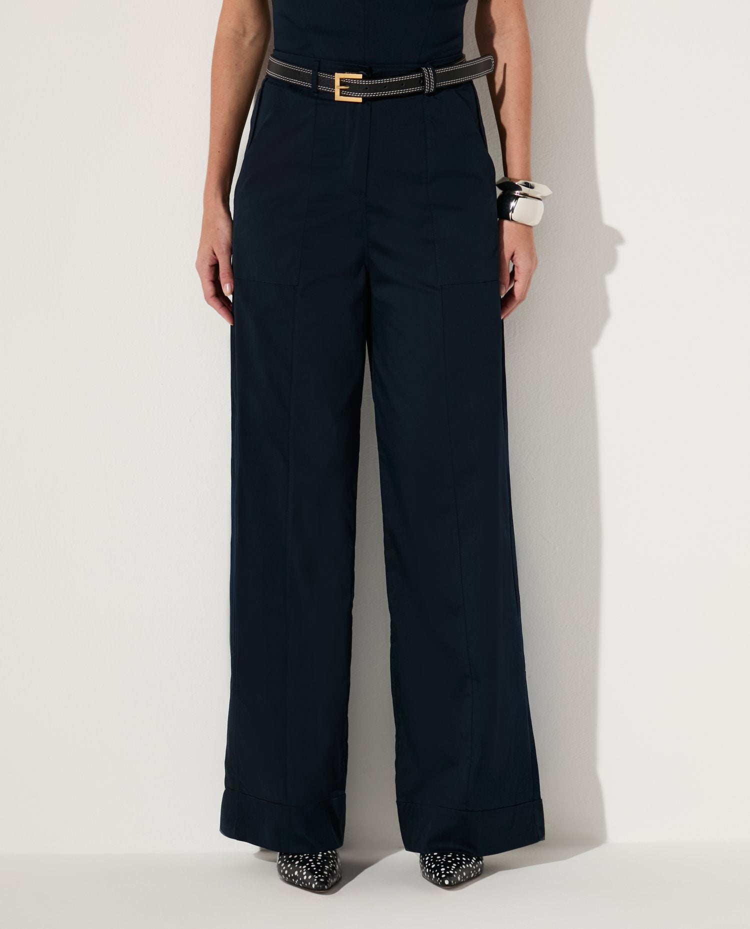 Calça Lafort Reta Sienna High Cotton