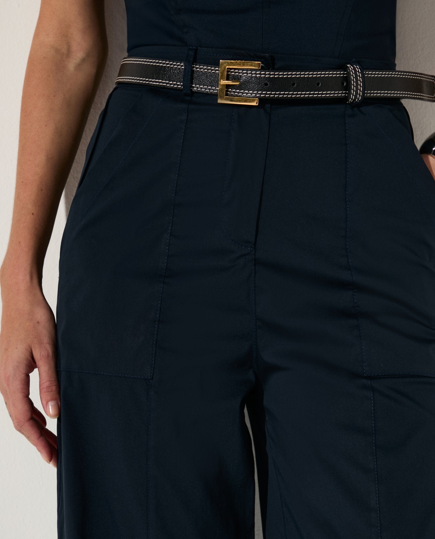 Calça Lafort Reta Sienna High Cotton