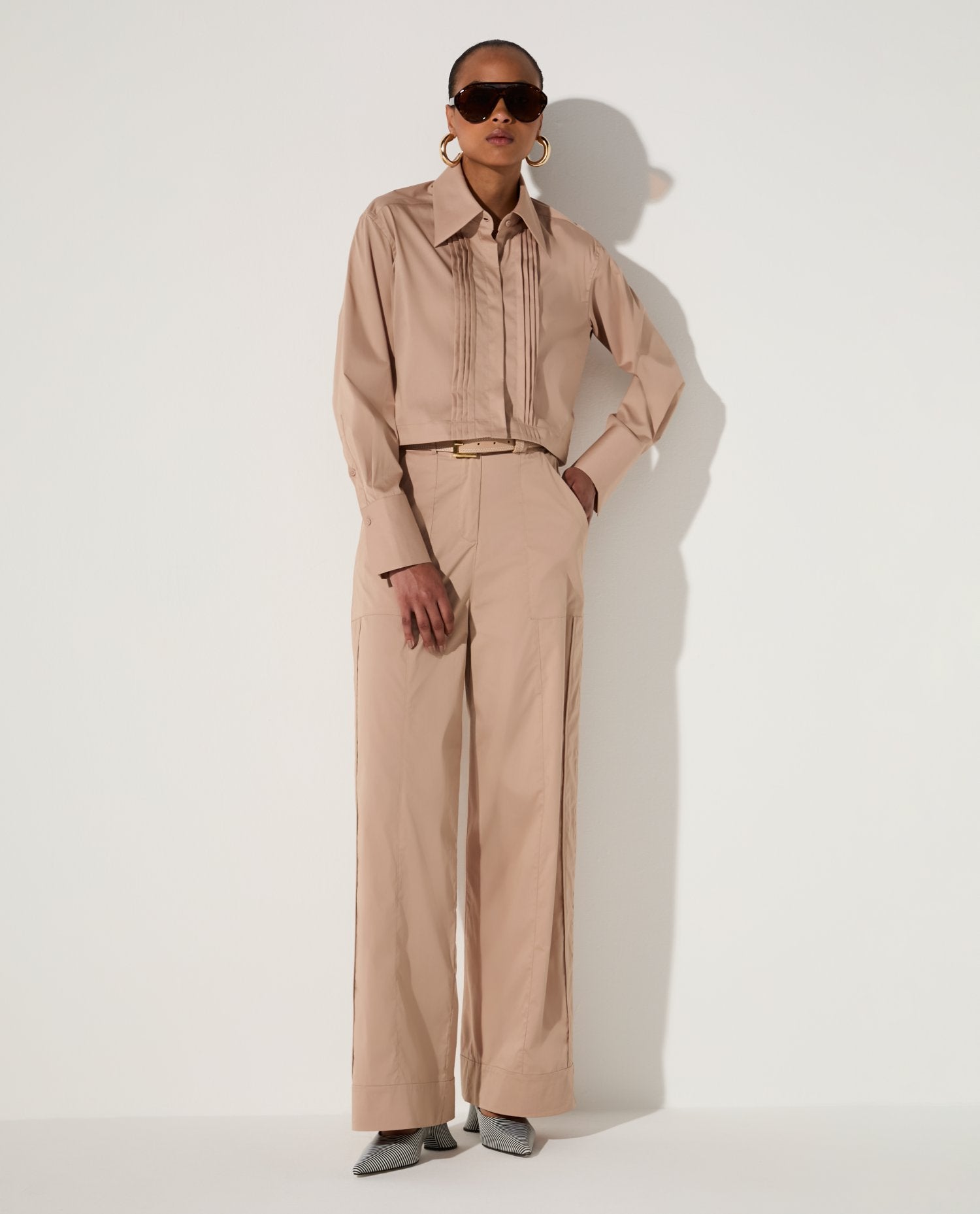 Calça Lafort Reta Sienna High Cotton