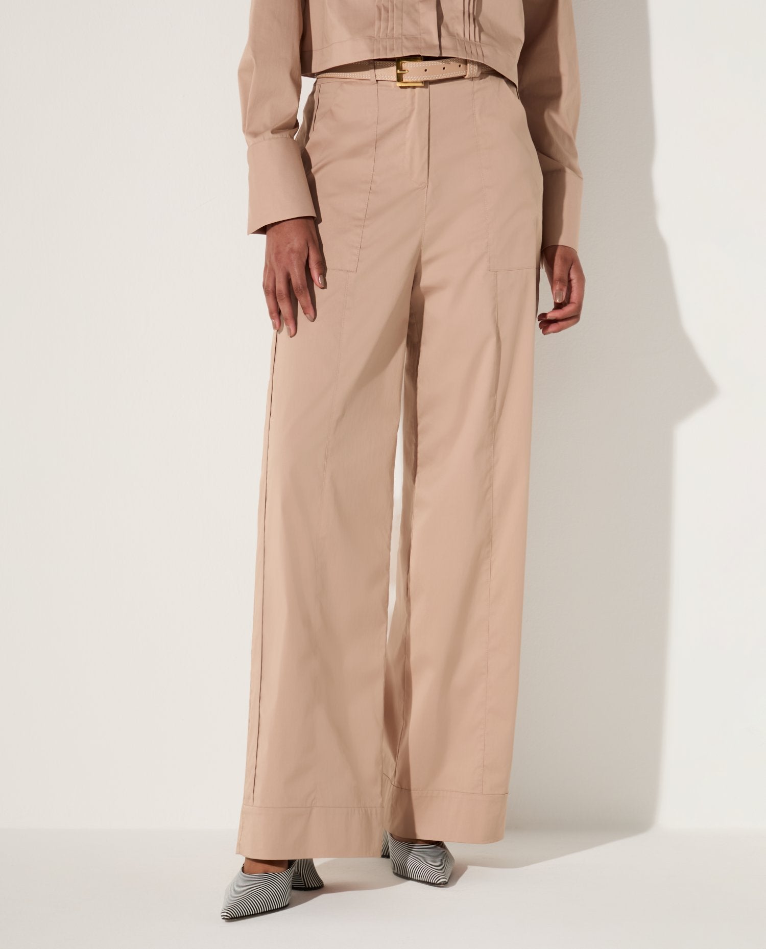 Calça Lafort Reta Sienna High Cotton