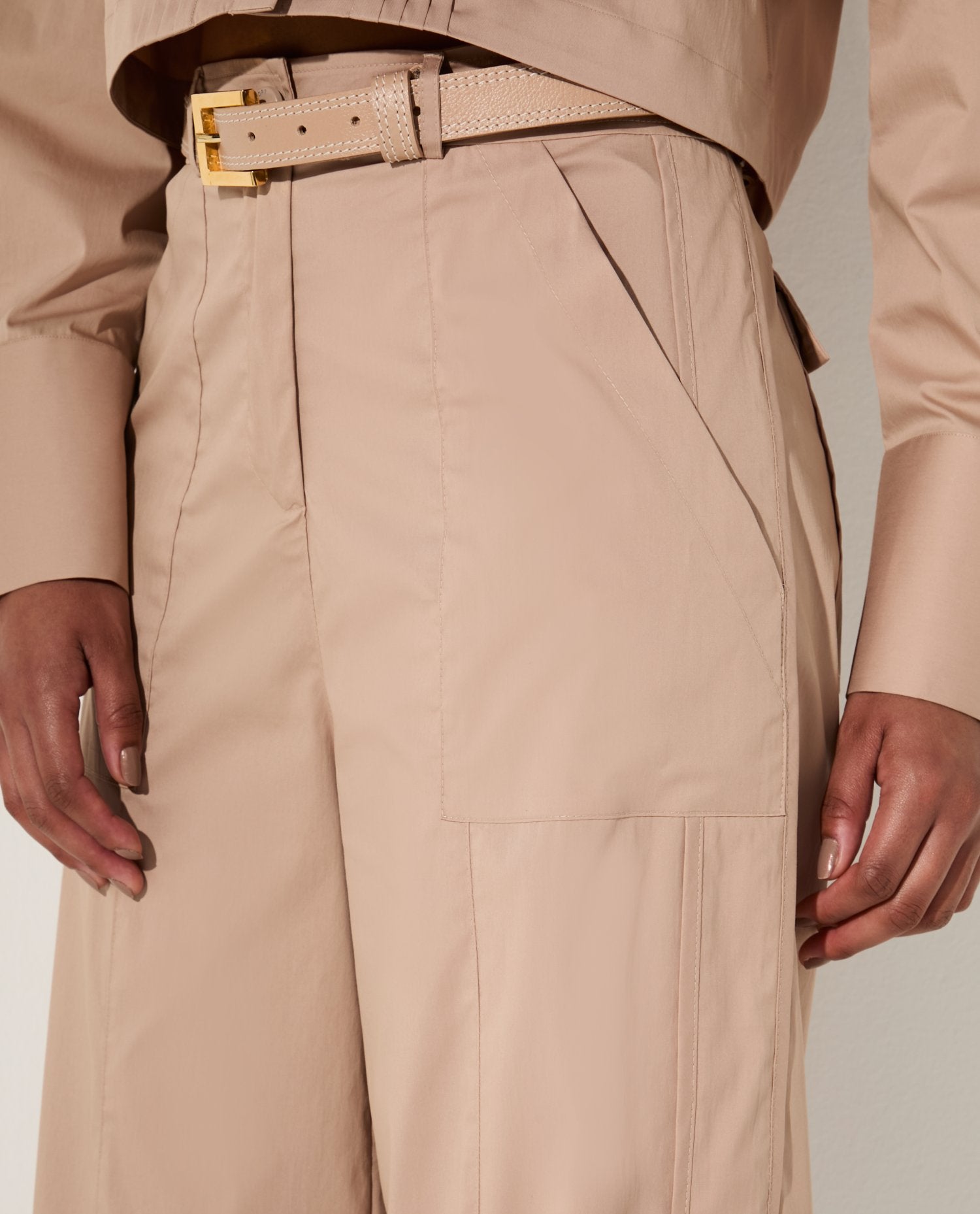 Calça Lafort Reta Sienna High Cotton