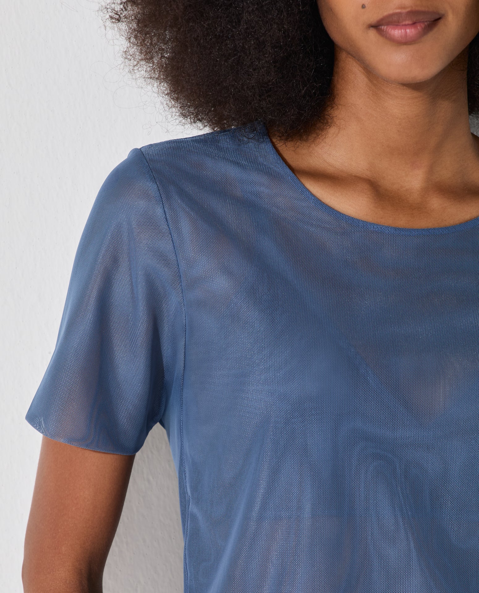Blusa Lafort Manga Curta Tamires Tela Block