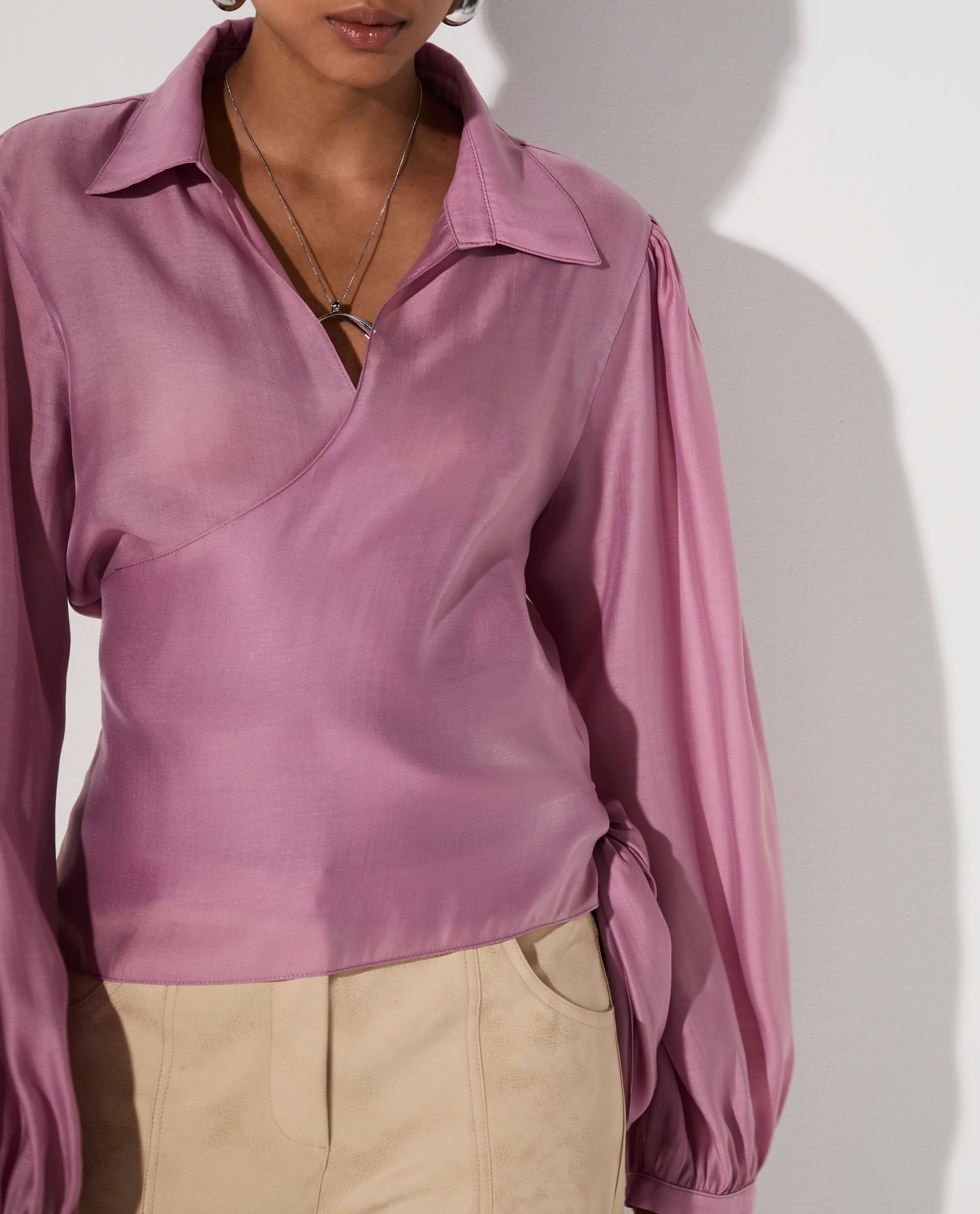 Camisa Lafort Amarração Serafina Organza