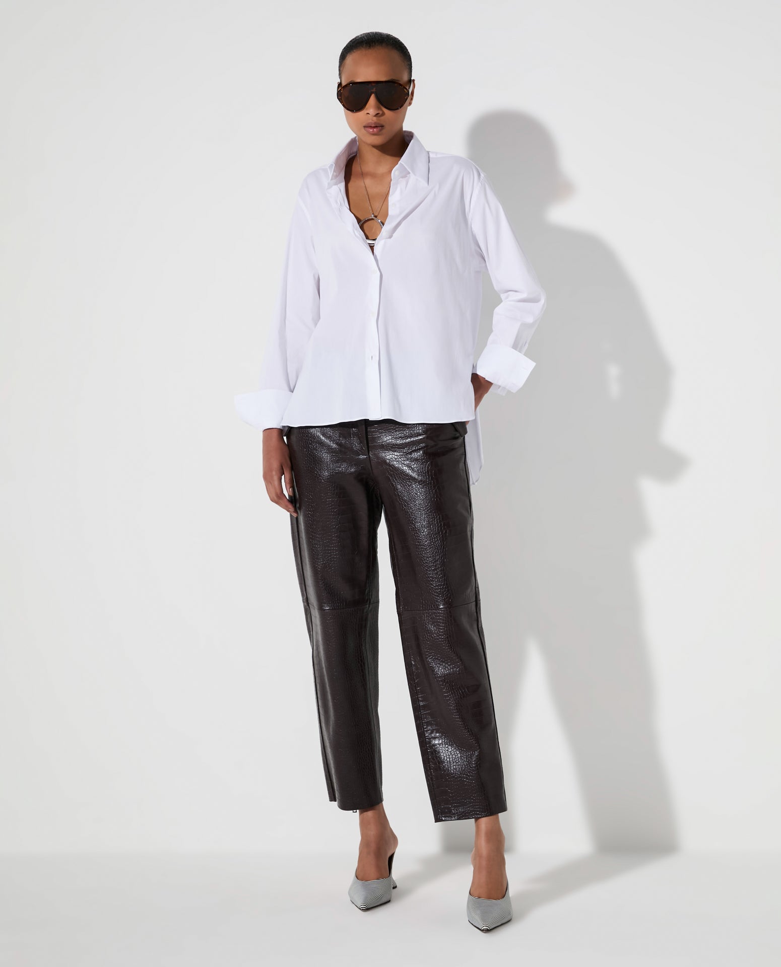 Camisa Lafort Com Pences Lea Technocotton