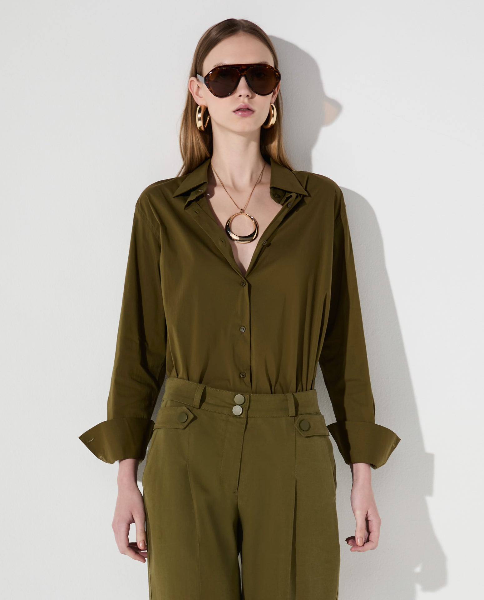 Camisa Lafort Com Pences Lea Technocotton