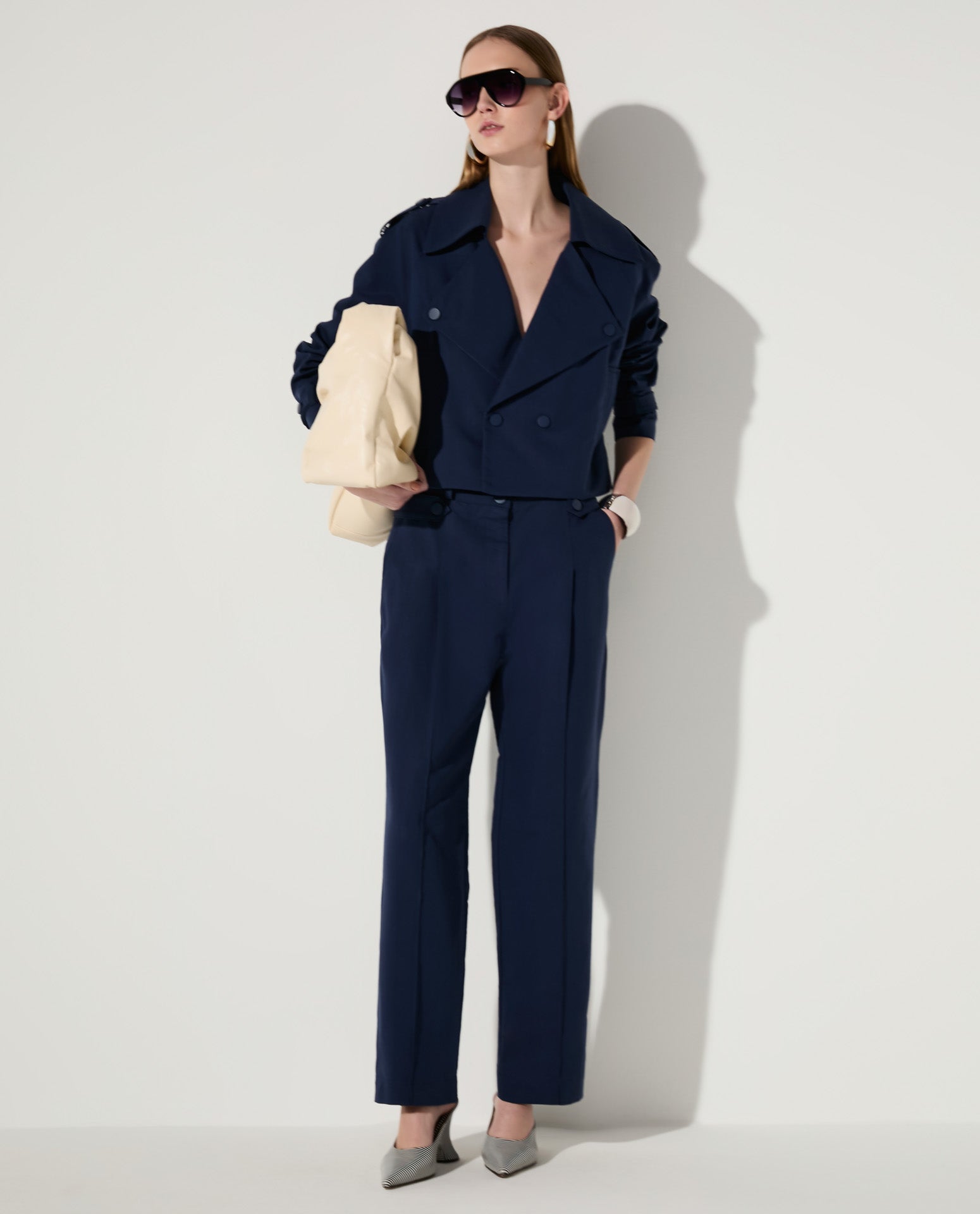 Casaco Lafort Mini Trench Giana Cotton Twill®