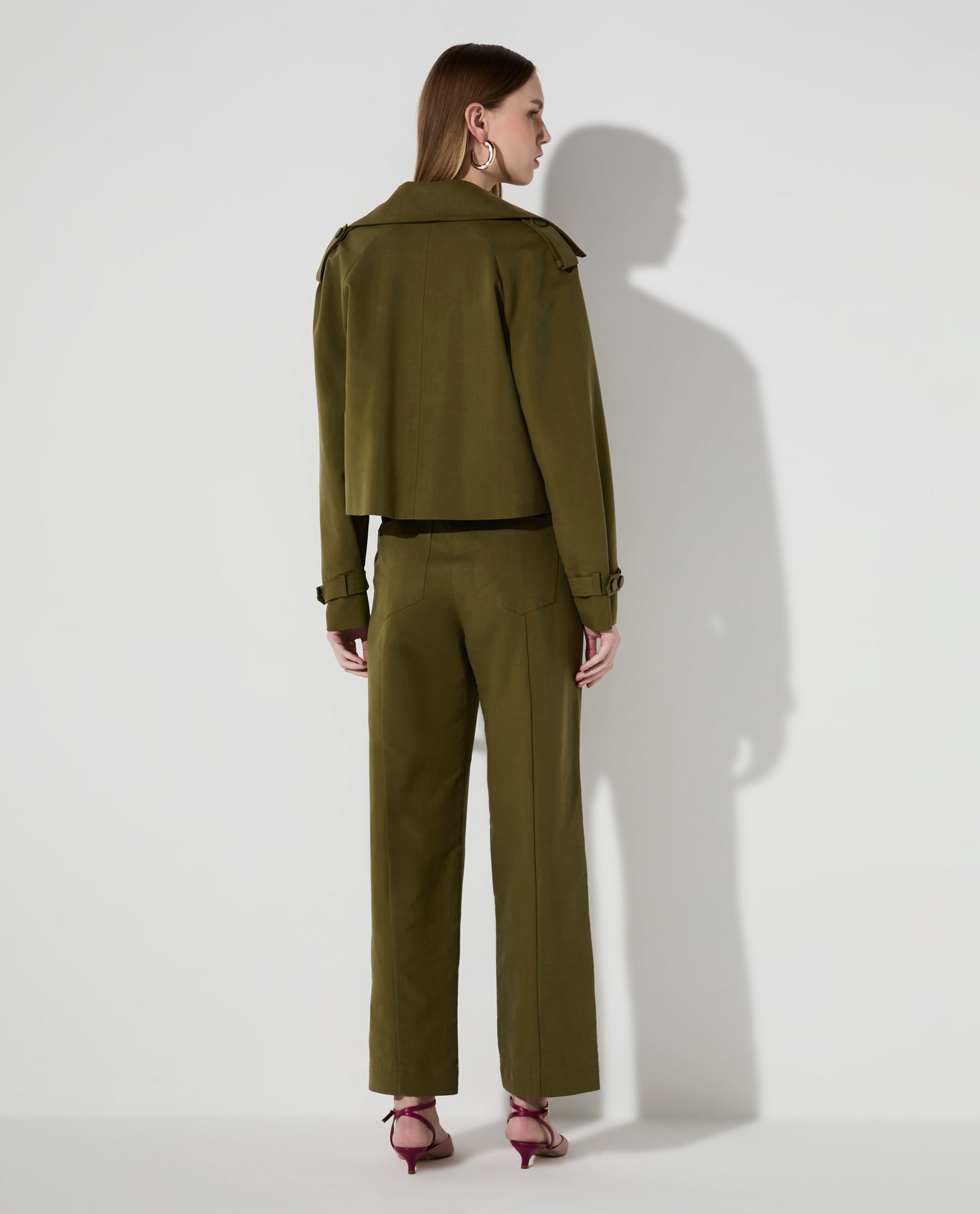 Casaco Lafort Mini Trench Giana Cotton Twill®